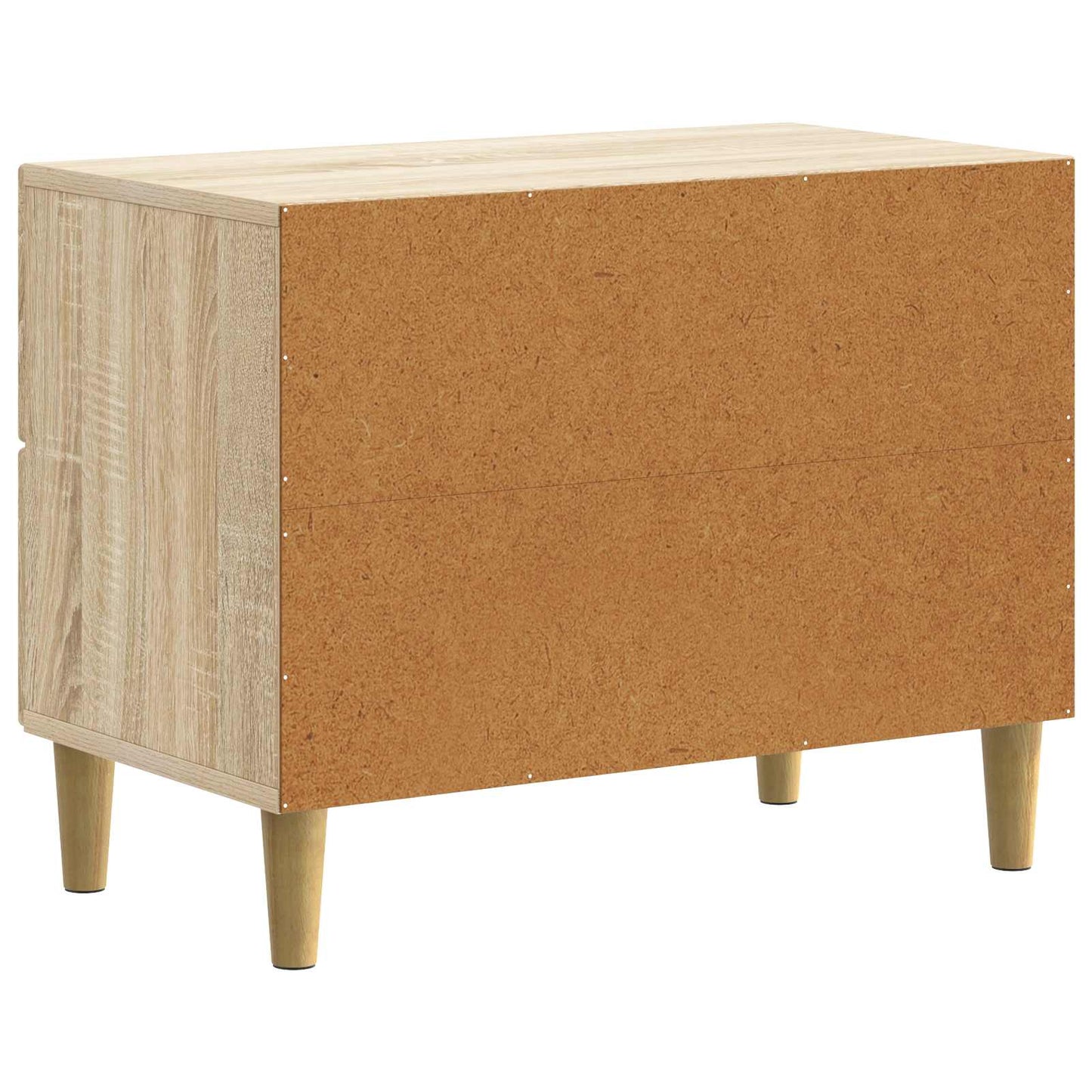 Bedside Cabinet Sonoma Oak 62 x 34.5 x 48 cm Engineered Wood