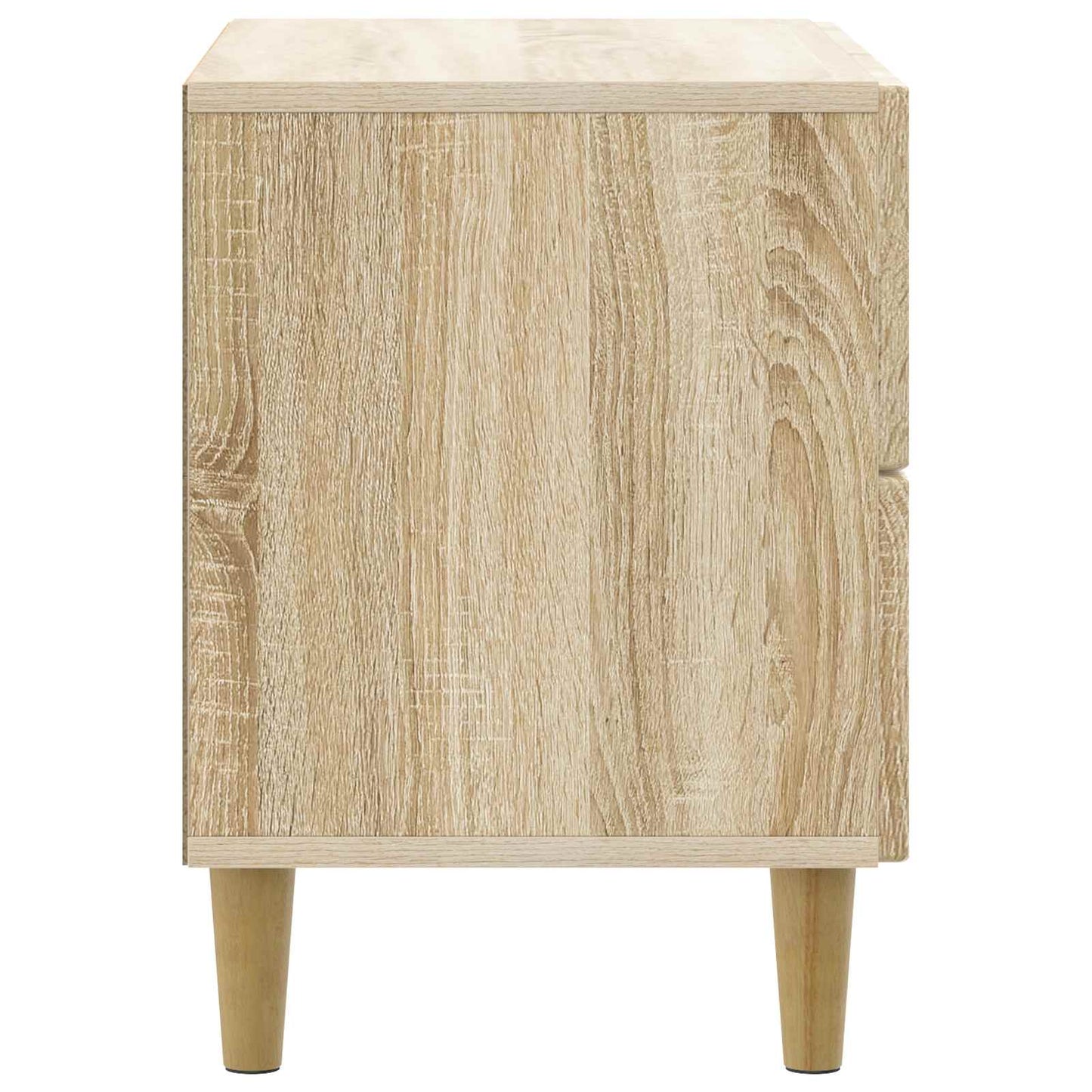 Bedside Cabinet Sonoma Oak 62 x 34.5 x 48 cm Engineered Wood