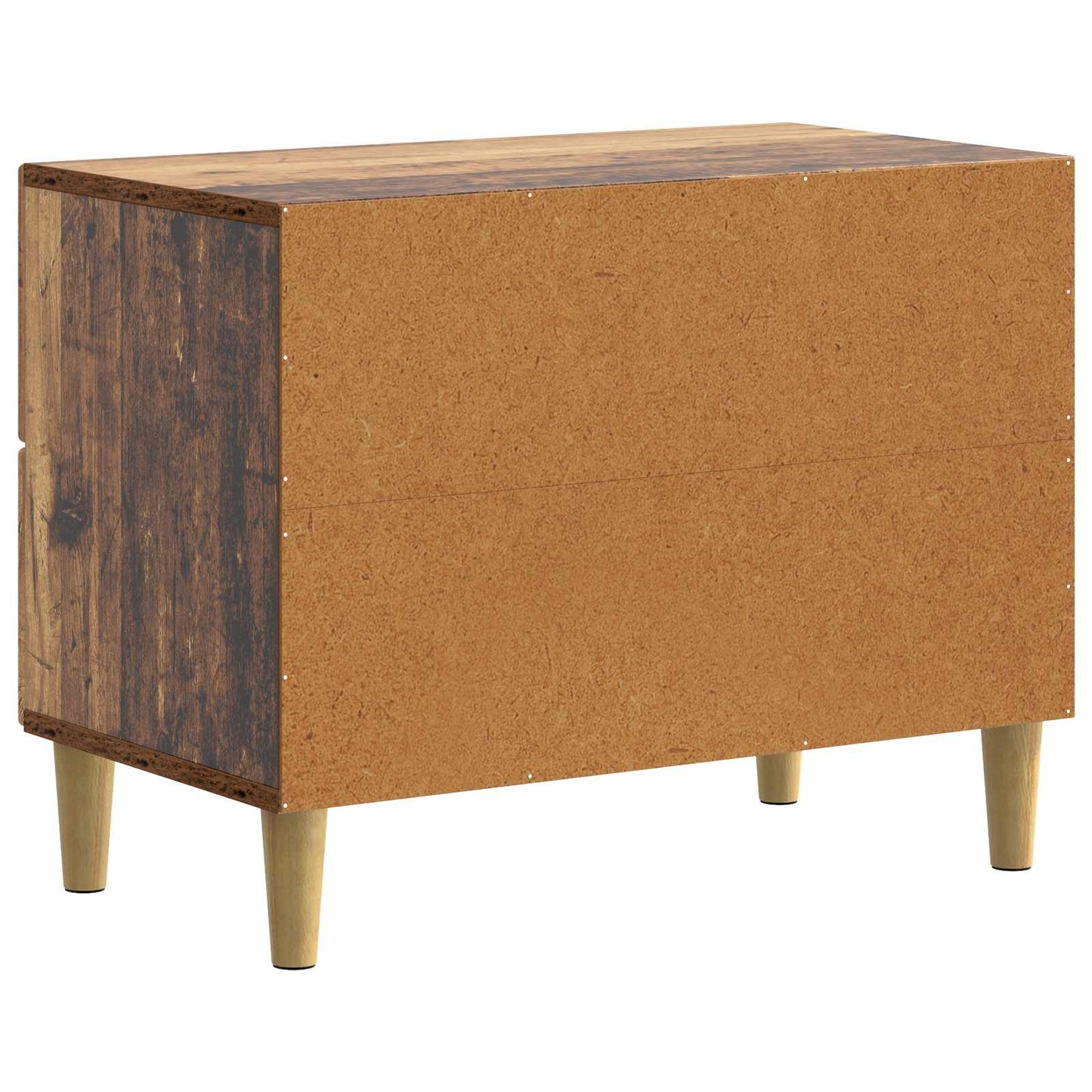 Bedside Cabinet Old Wood 62 x 34.5 x 48 cm Engineered Wood