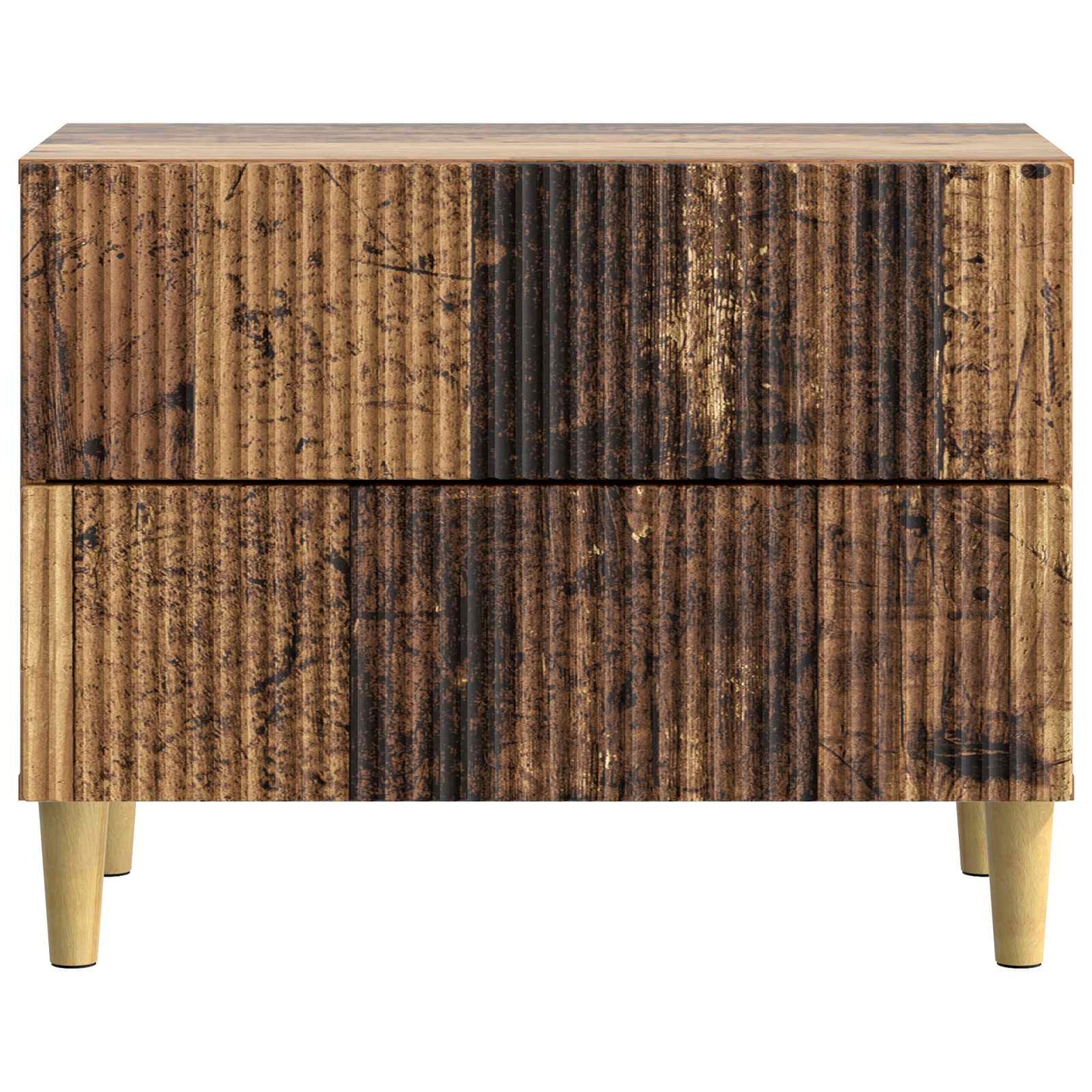 Bedside Cabinet Old Wood 62 x 34.5 x 48 cm Engineered Wood