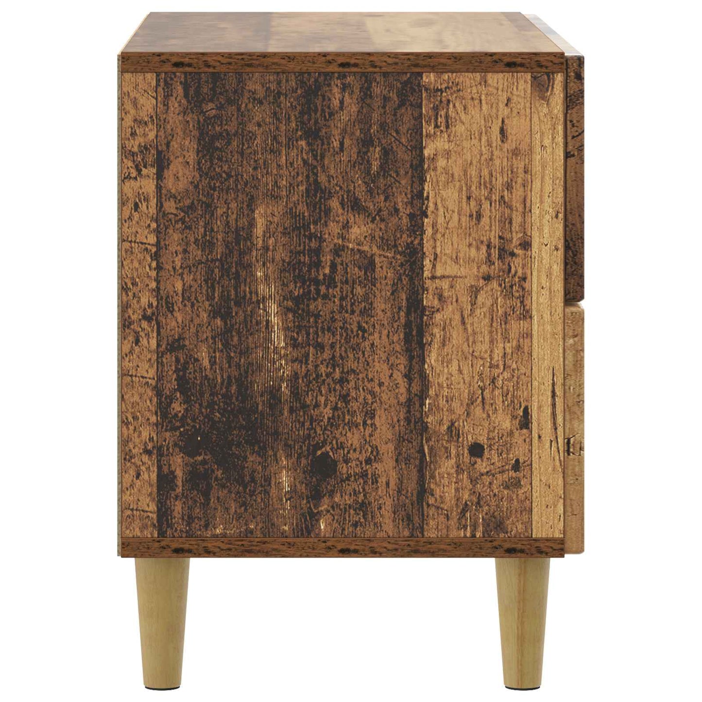 Bedside Cabinet Old Wood 62 x 34.5 x 48 cm Engineered Wood