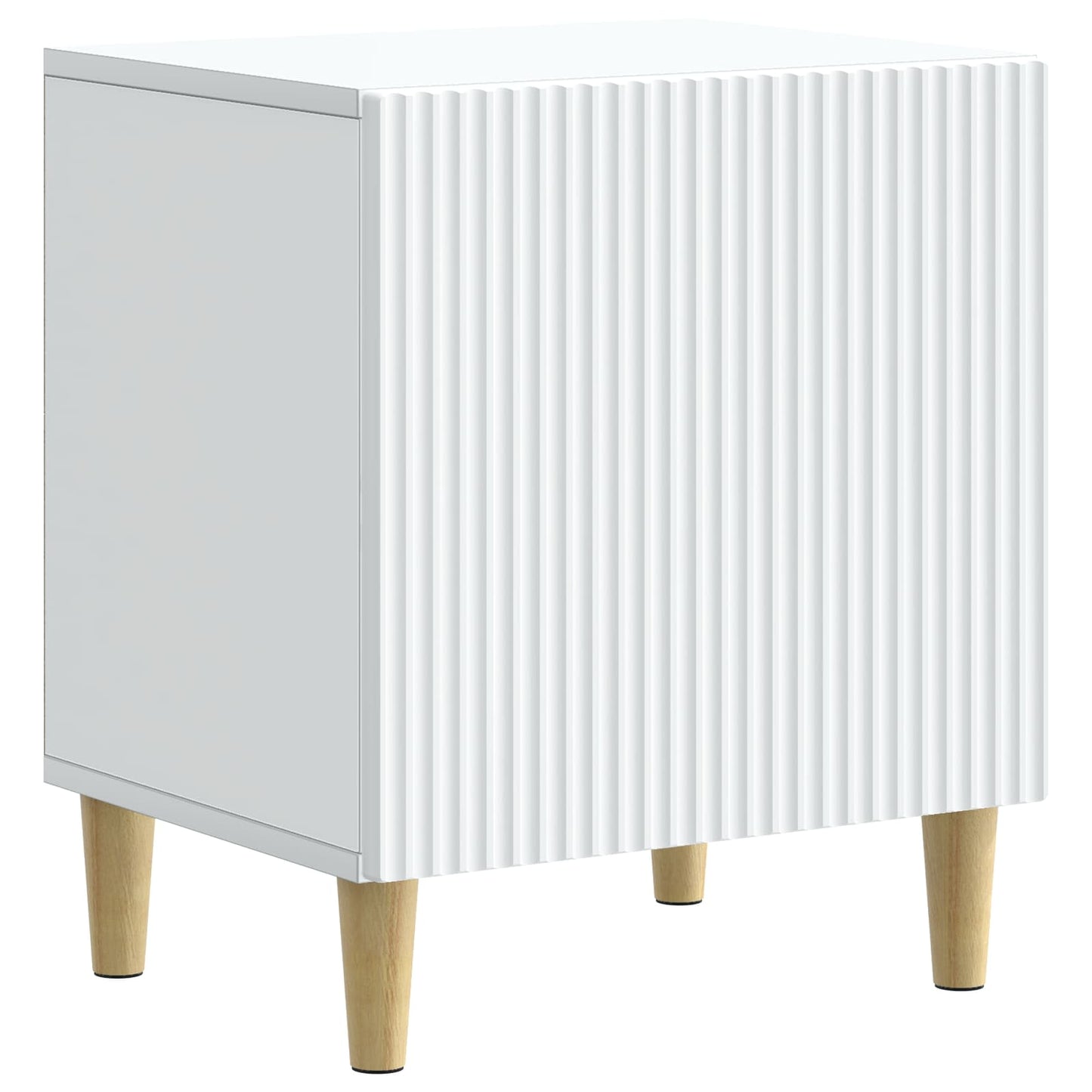 Bedside Cabinet 2 pcs White 43 x 34.5 x 50 cm Engineered Wood