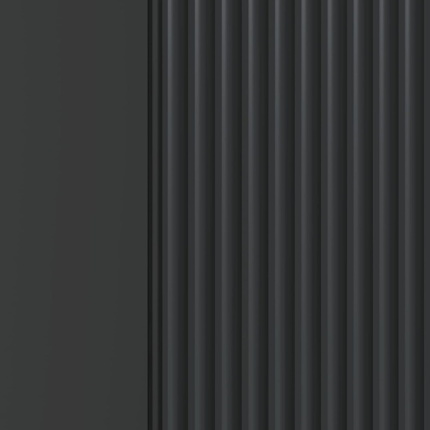 Bedside Cabinet Black 43 x 34.5 x 50 cm Engineered Wood