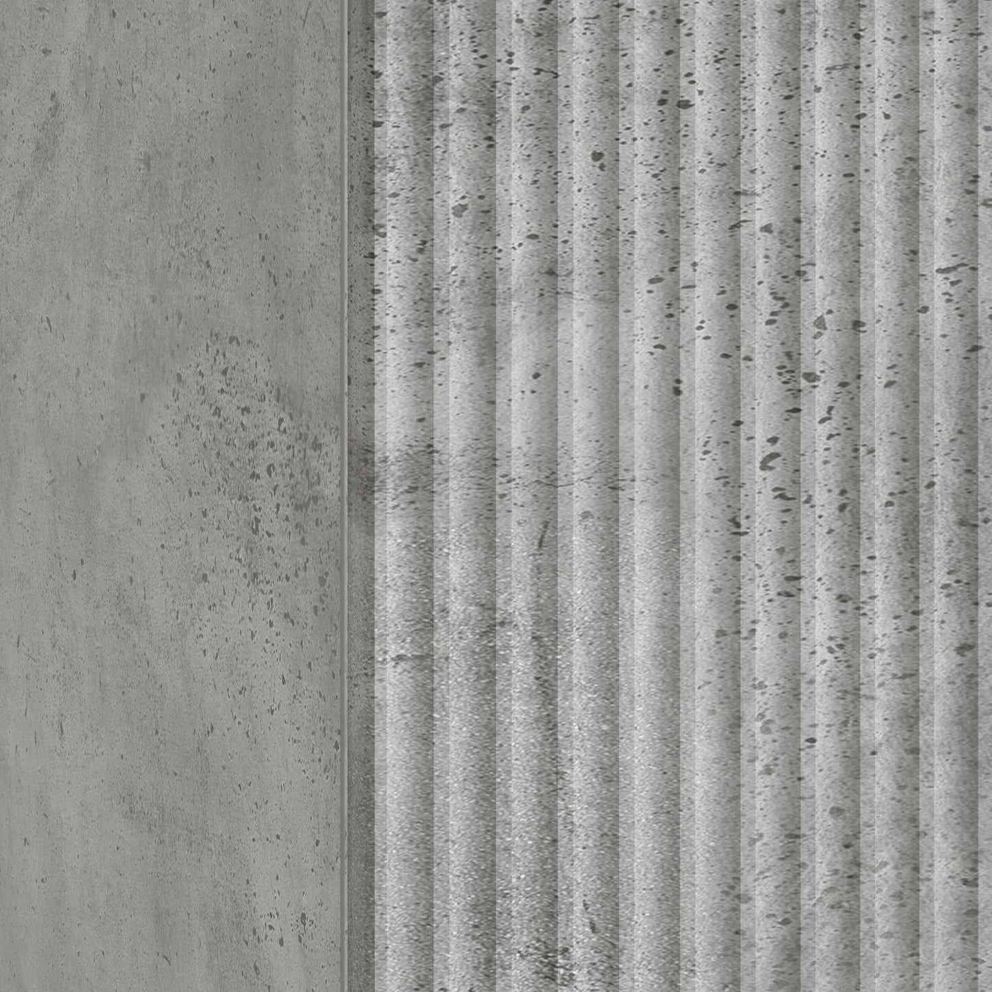 Bedside Cabinet Concrete Grey 43 x 34.5 x 50 cm Engineered Wood