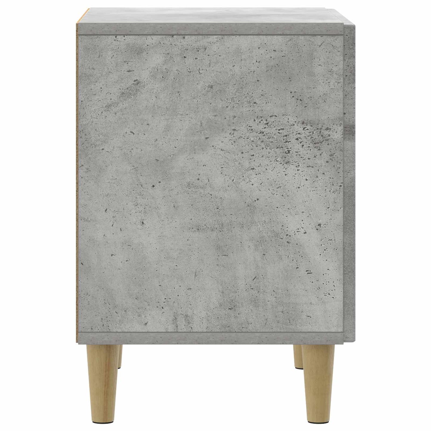 Bedside Cabinet Concrete Grey 43 x 34.5 x 50 cm Engineered Wood