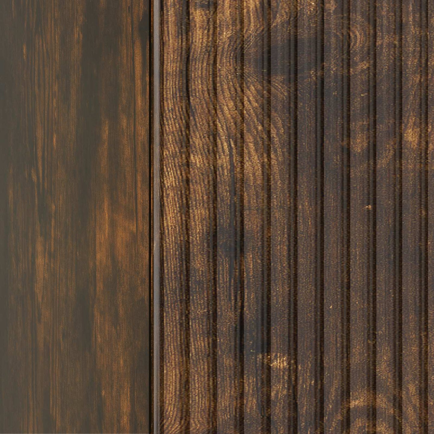 Bedside Cabinet Smoked Oak 43 x 34.5 x 50 cm Engineered Wood