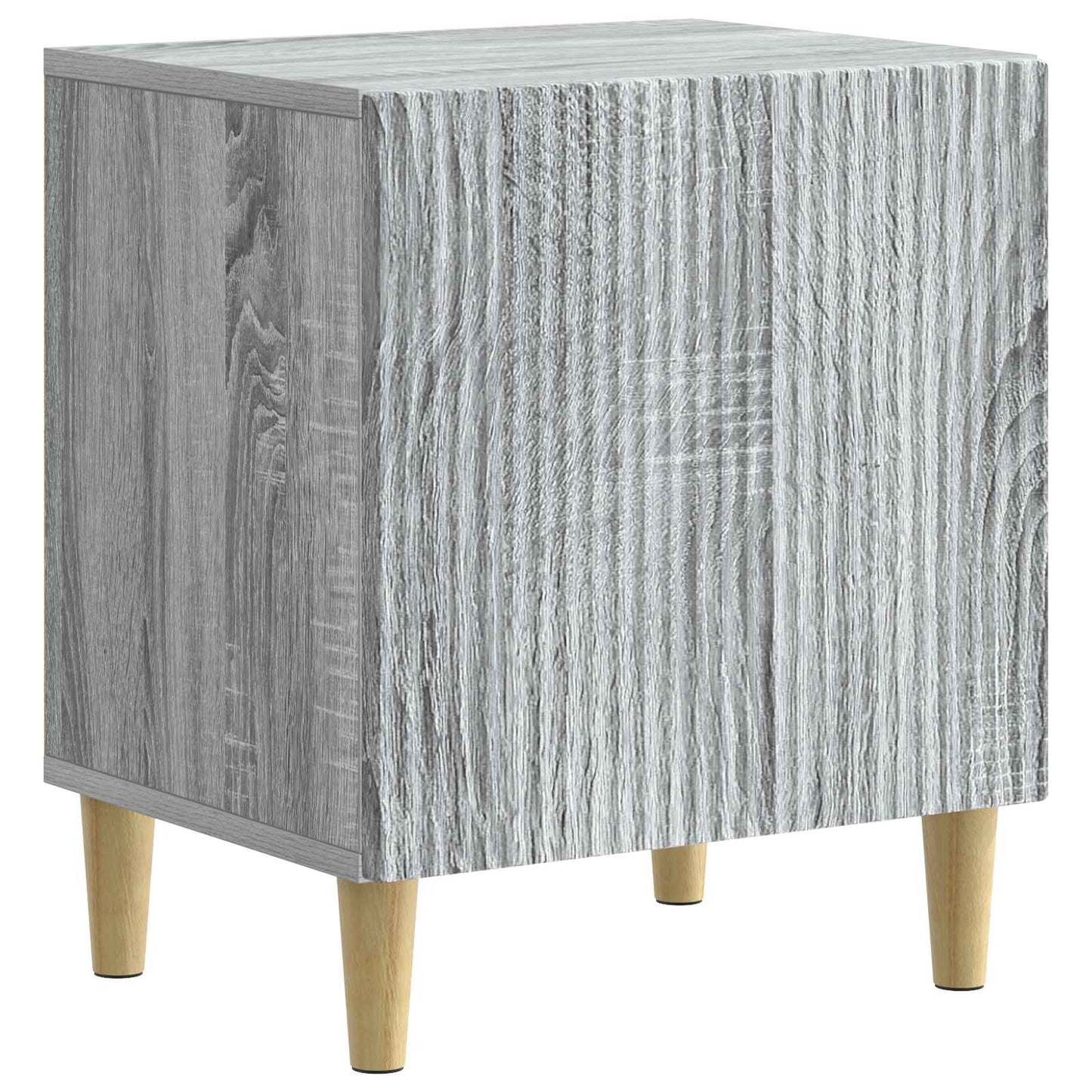 Bedside Cabinet 2 pcs Grey Sonoma 43 x 34.5 x 50 cm