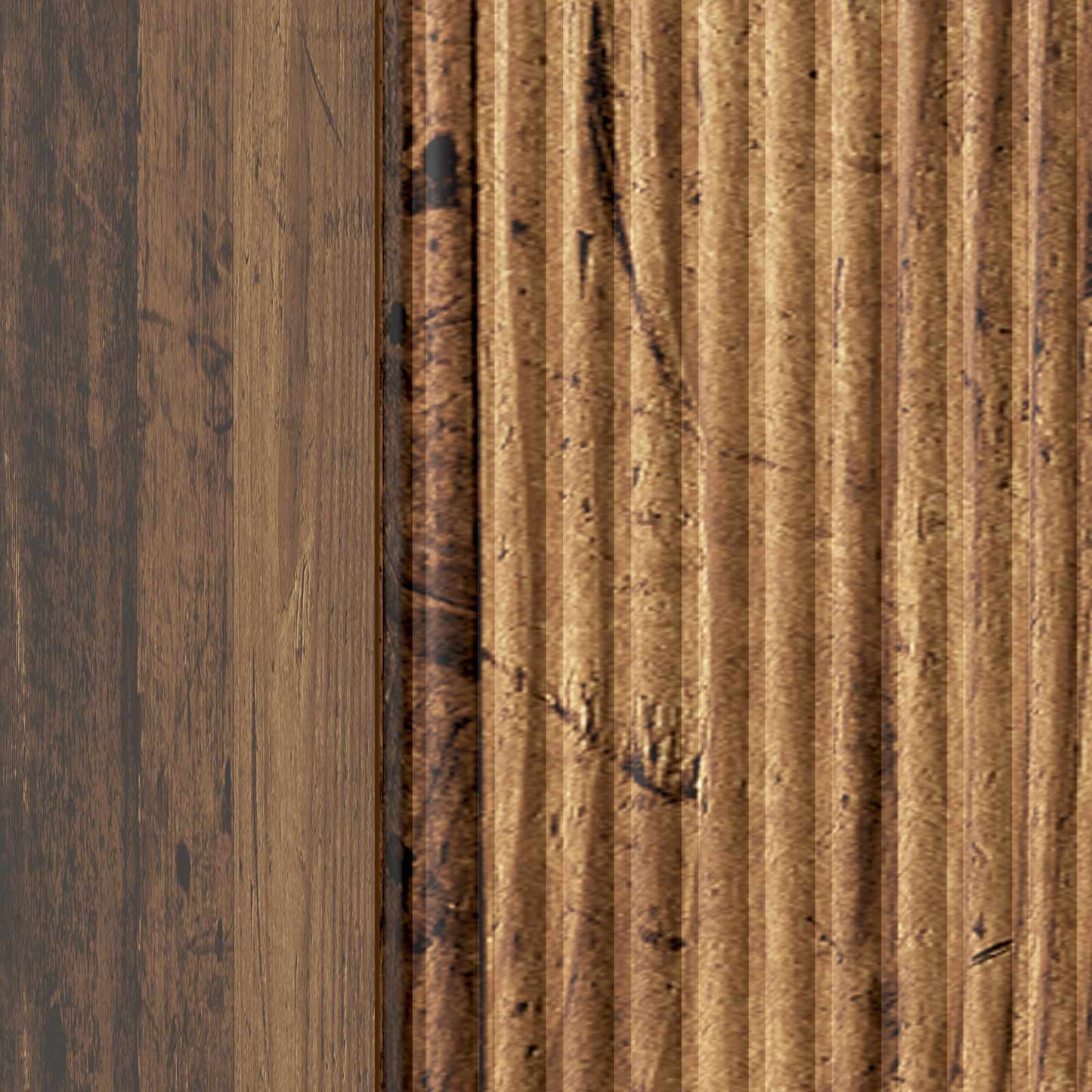 Bedside Cabinet Old Wood 43 x 34.5 x 50 cm Engineered Wood