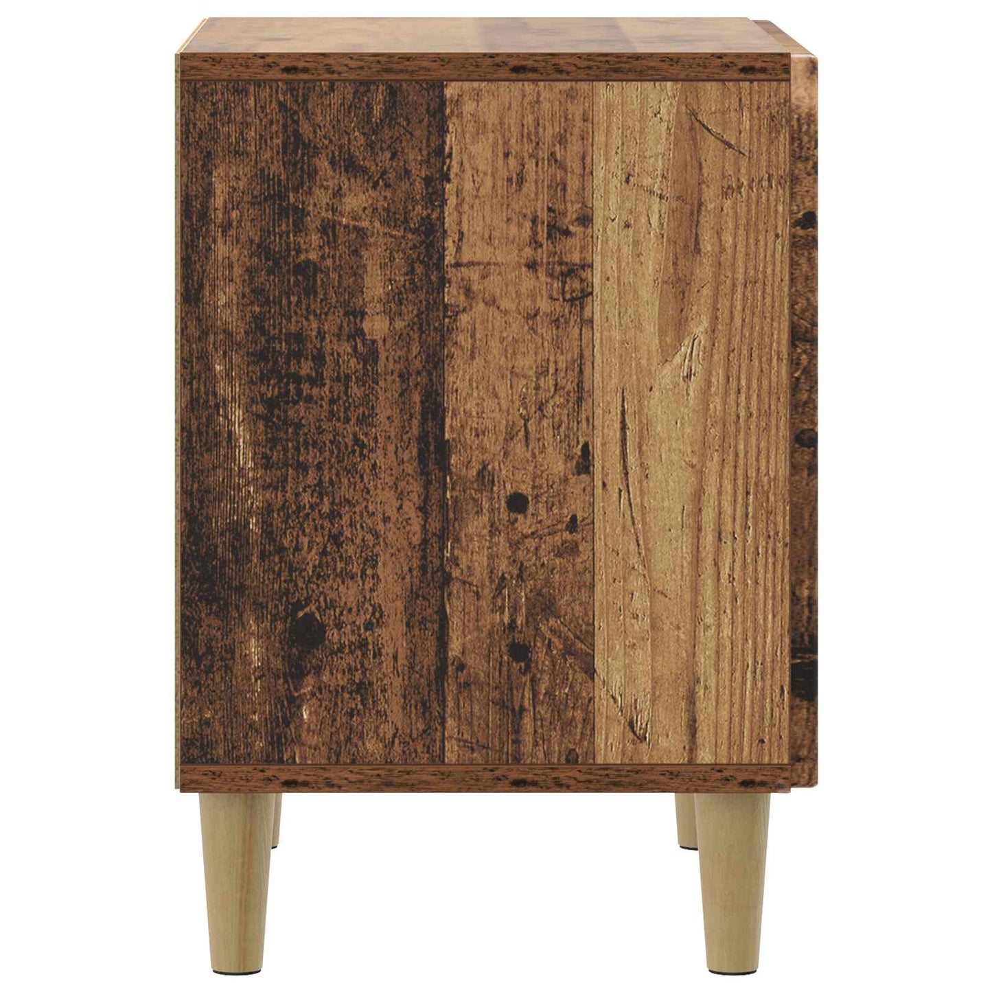 Bedside Cabinet 2 pcs Old Wood 43 x 34.5 x 50 cm