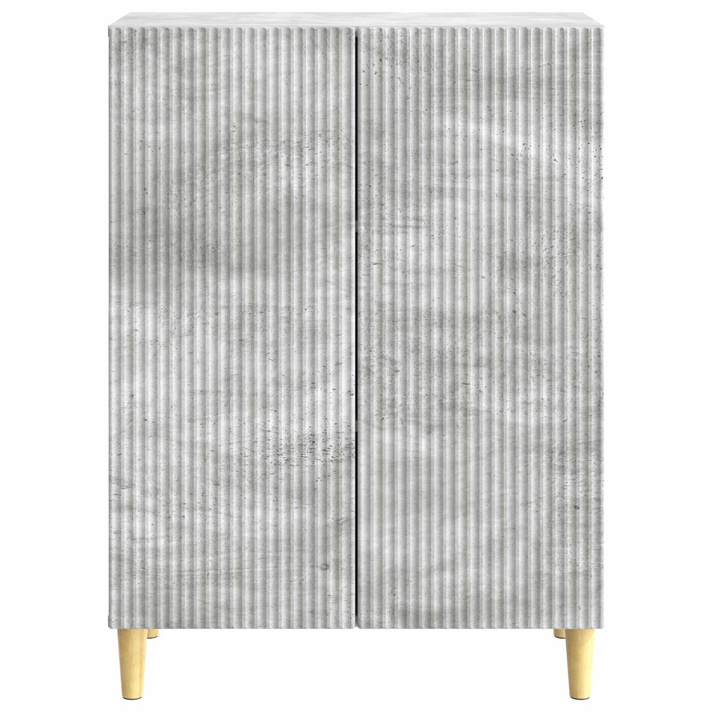 Sideboard Concrete Grey 66 x 34.5 x 90 cm Engineered Wood