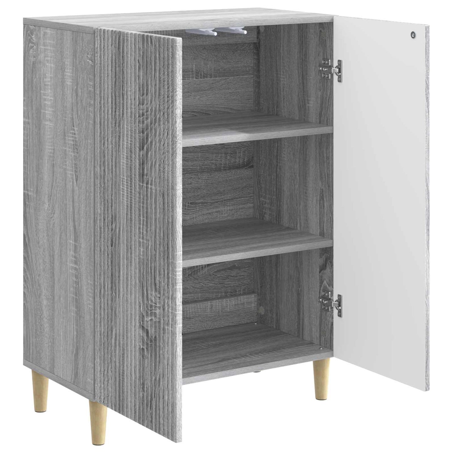 Sideboard Grey Sonoma 66 x 34.5 x 90 cm Engineered Wood