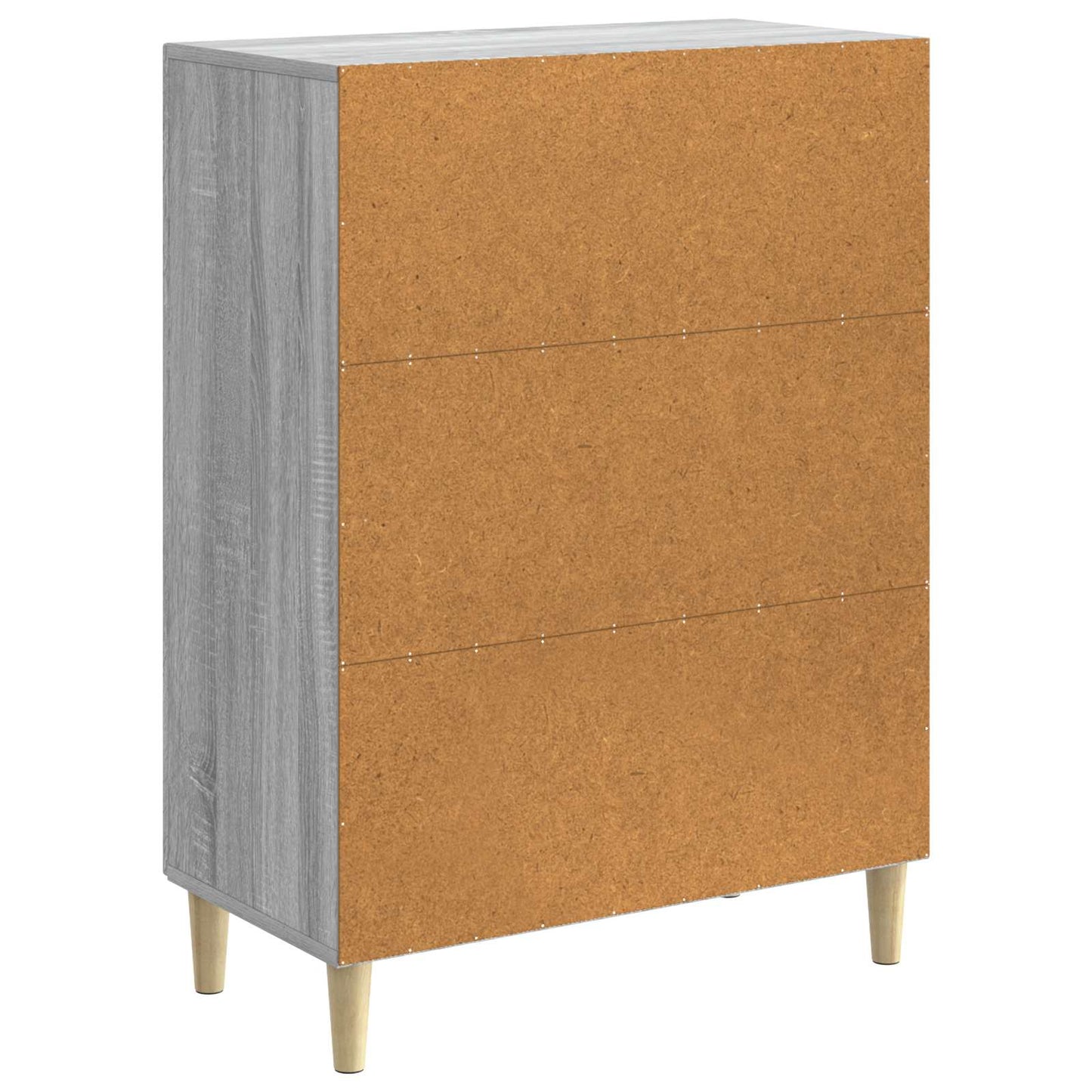 Sideboard Grey Sonoma 66 x 34.5 x 90 cm Engineered Wood