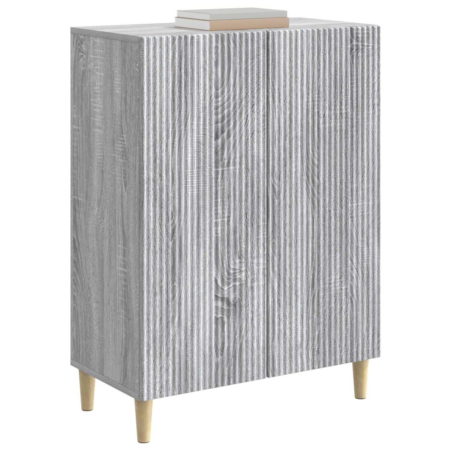 Sideboard Grey Sonoma 66 x 34.5 x 90 cm Engineered Wood