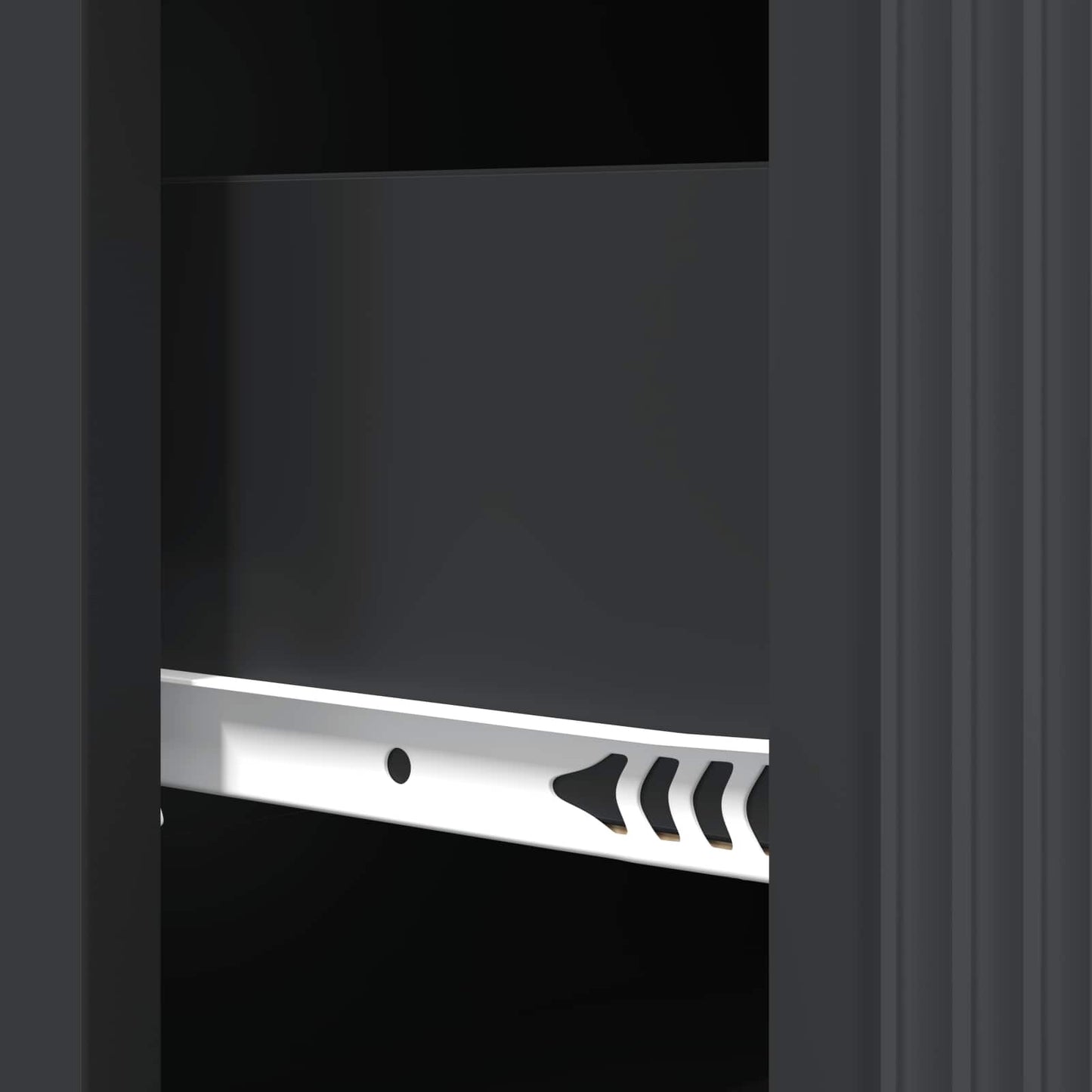 Drawer Cabinet Black 66 x 34.5 x 90 cm Engineered Wood
