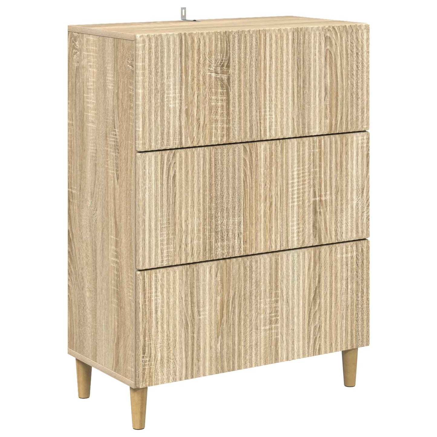 Drawer Cabinet Sonoma Oak 66 x 34.5 x 90 cm Engineered Wood