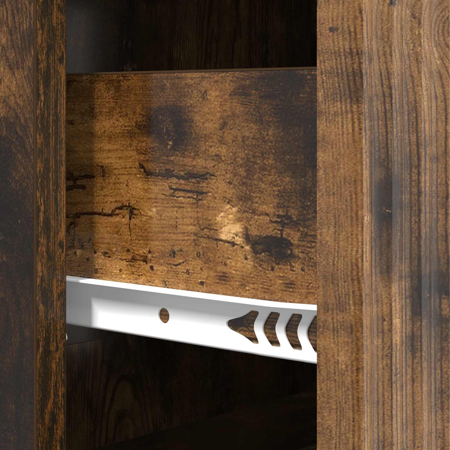 Drawer Cabinet 66 x 34.5 x 90 cm Engineered Wood Smoked Oak