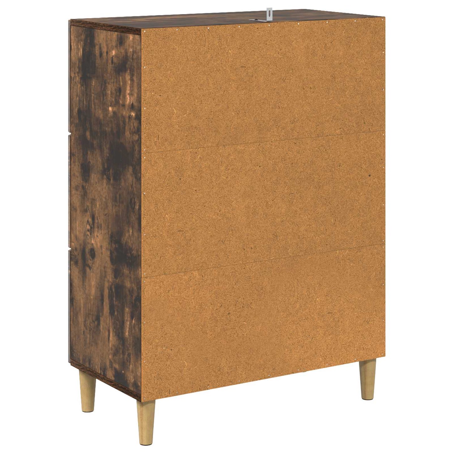 Drawer Cabinet 66 x 34.5 x 90 cm Engineered Wood Smoked Oak