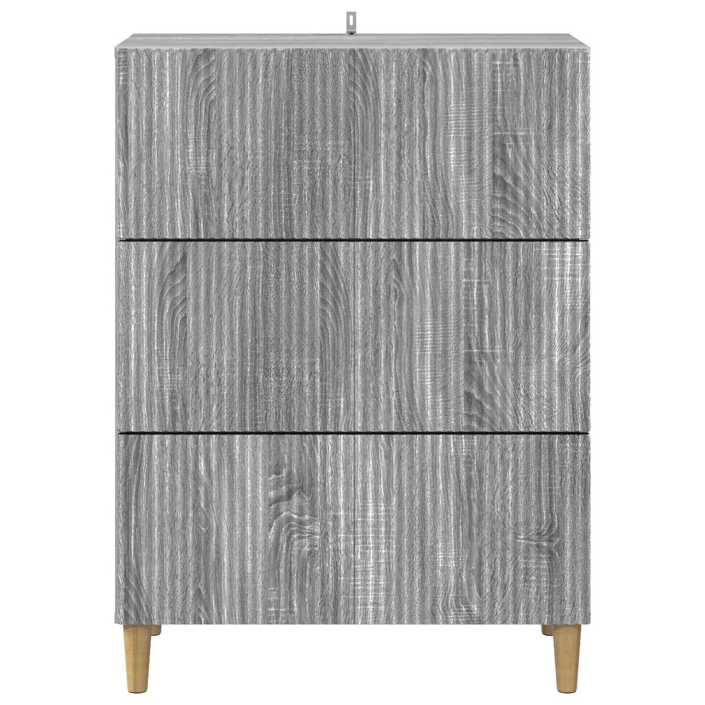 Drawer Cabinet Grey Sonoma 66 x 34.5 x 90 cm Engineered Wood