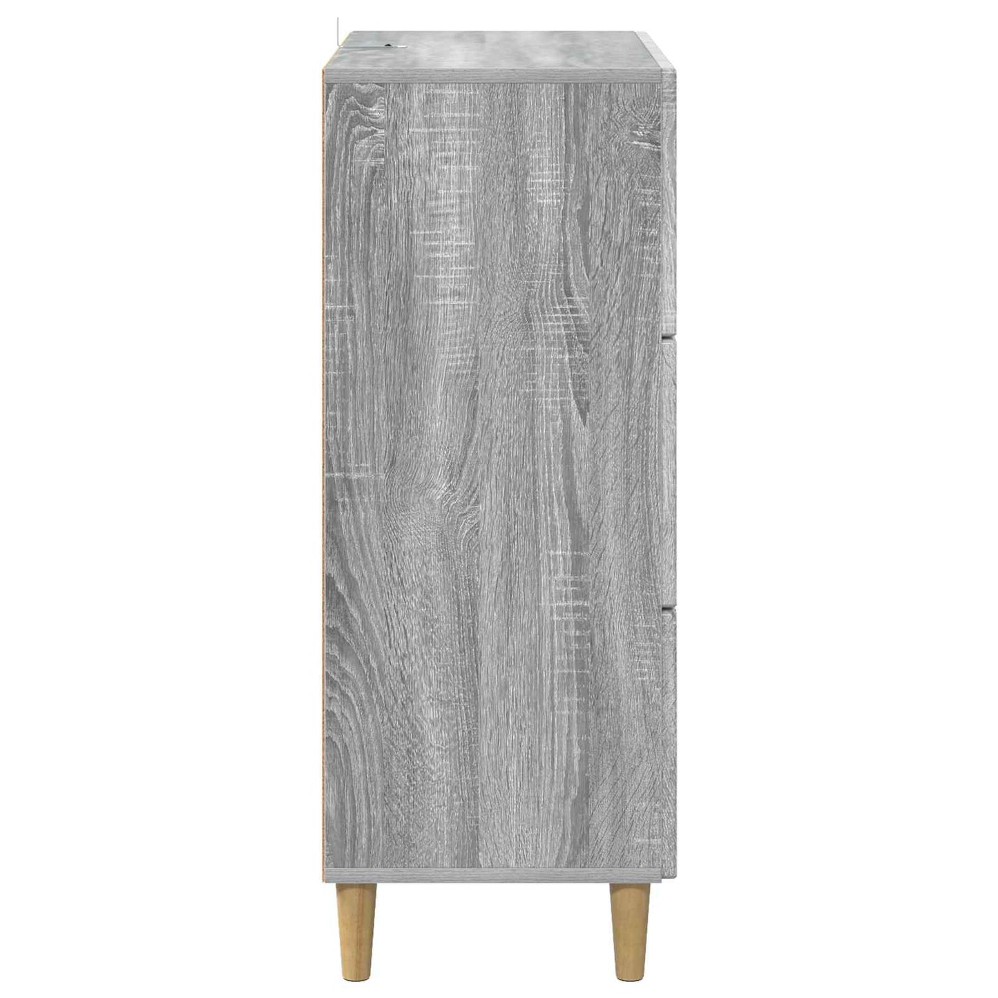 Drawer Cabinet Grey Sonoma 66 x 34.5 x 90 cm Engineered Wood