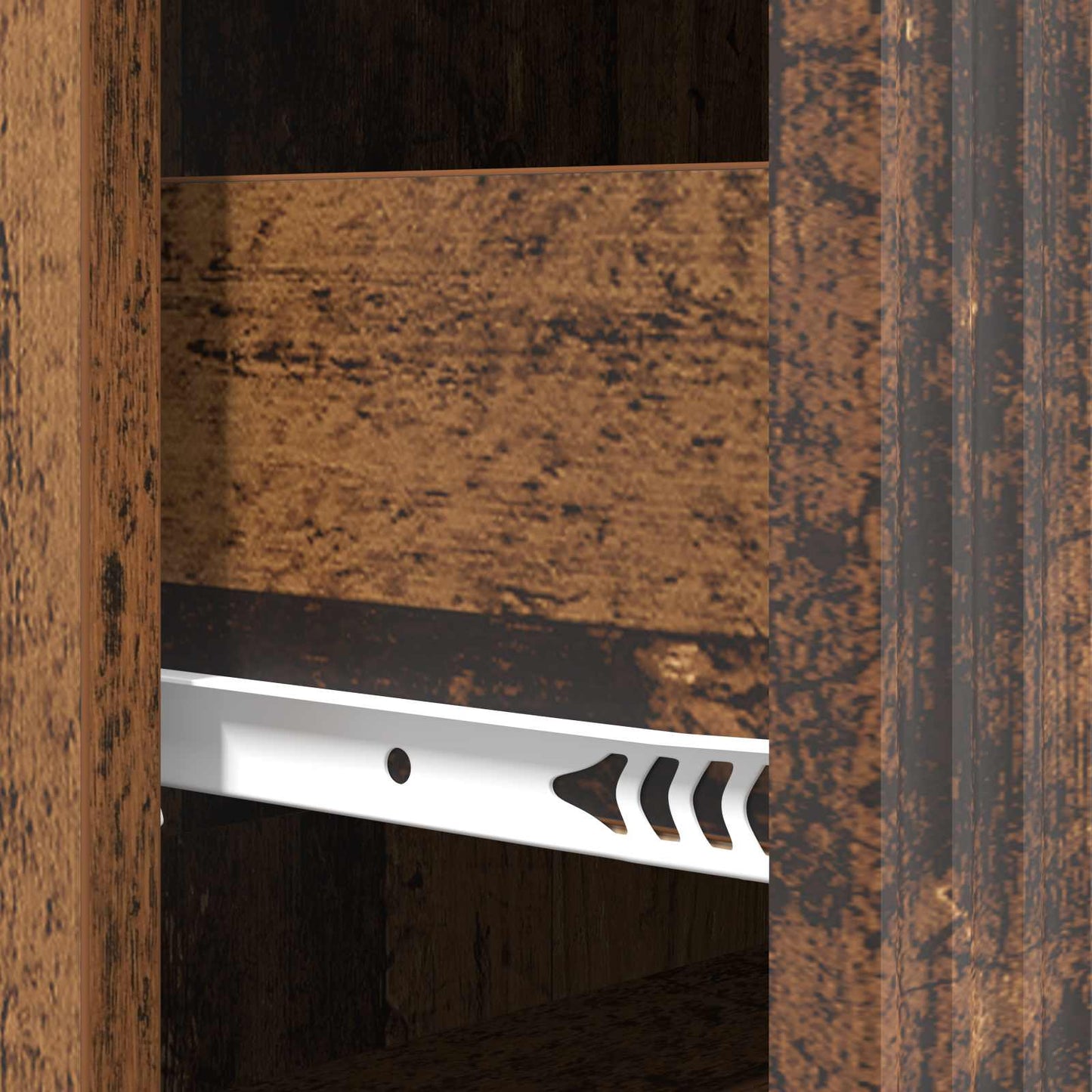 Drawer Cabinet Old Wood 66 x 34.5 x 90 cm Engineered Wood