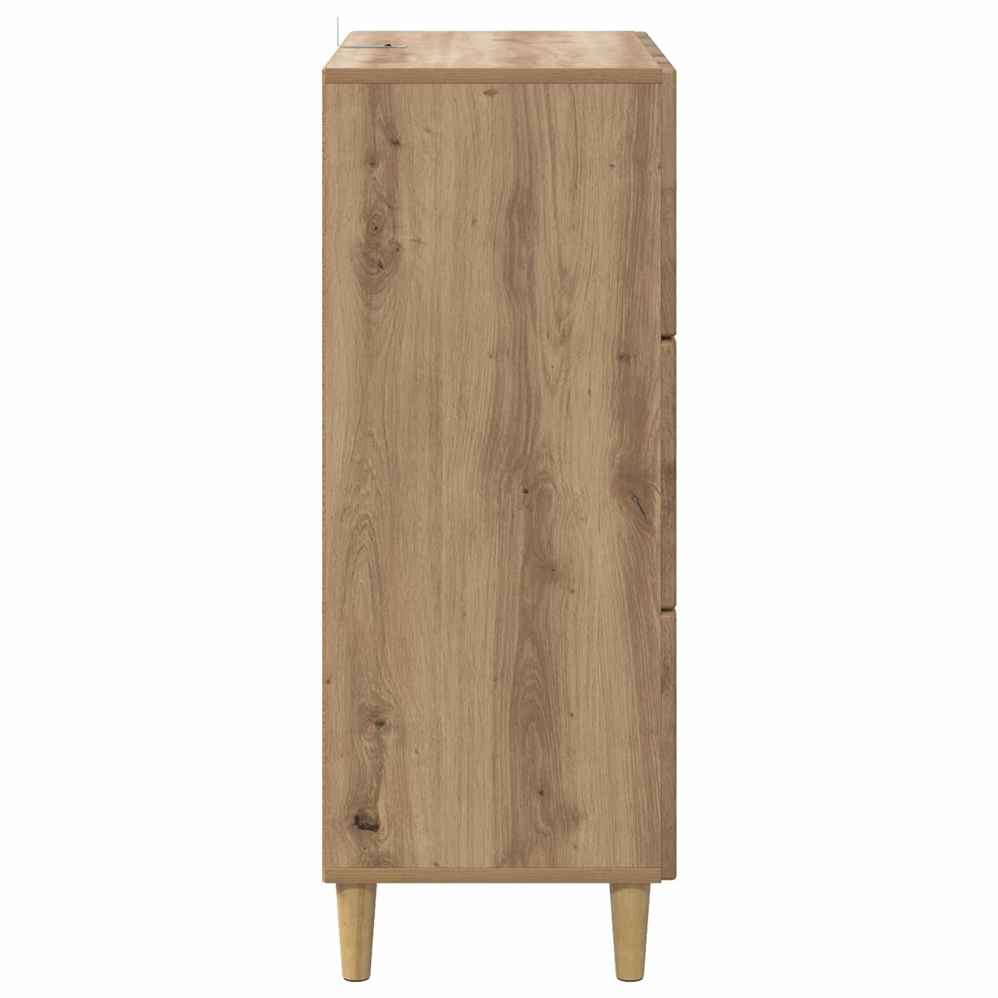 Drawer Cabinet Artisan Oak 66 x 34.5 x 90 cm Engineered Wood
