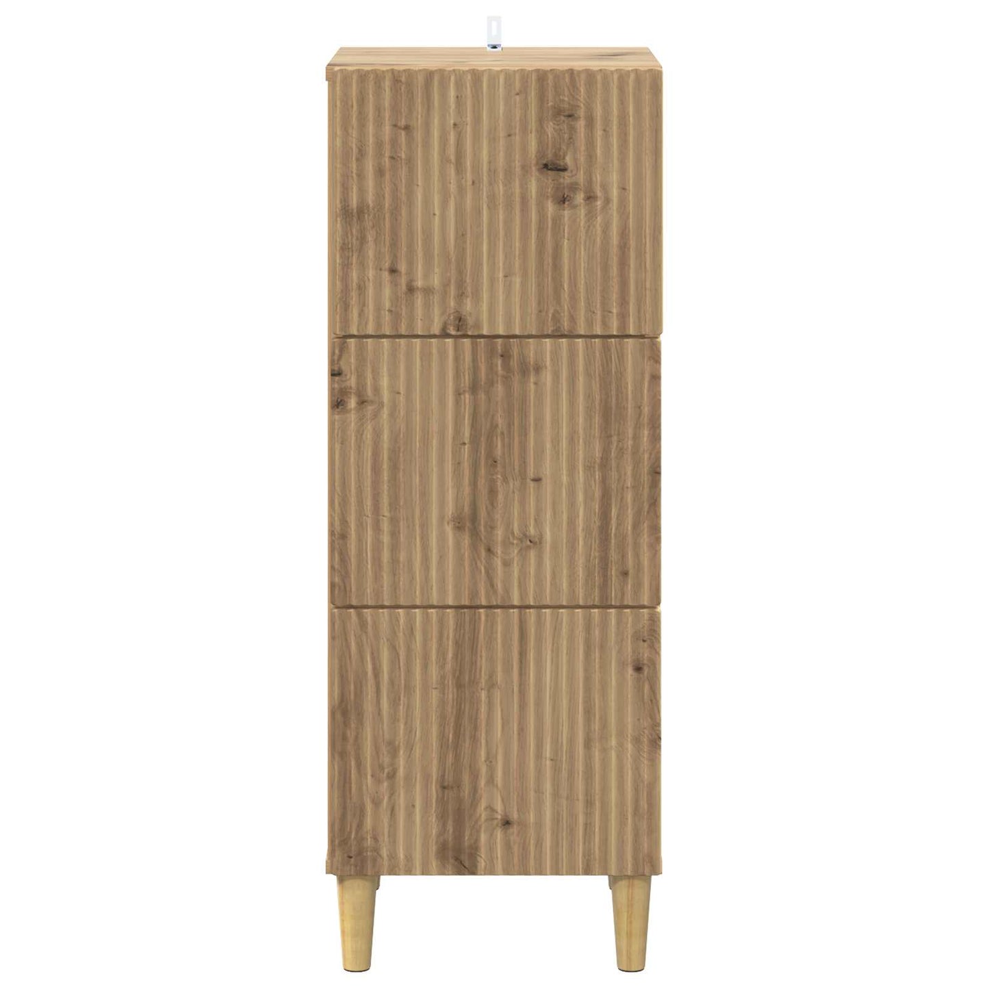 Drawer Cabinet Artisan Oak 33 x 34.5 x 90 cm Engineered Wood
