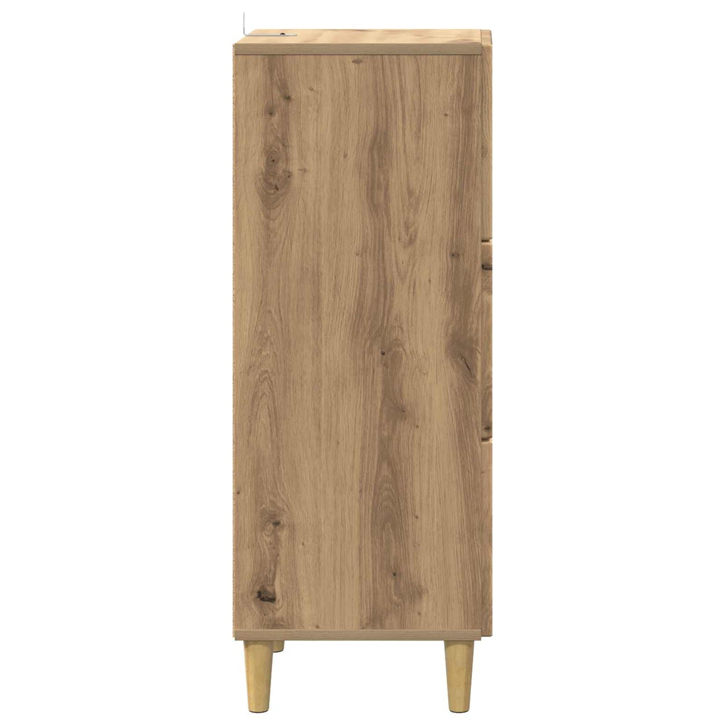 Drawer Cabinet Artisan Oak 33 x 34.5 x 90 cm Engineered Wood