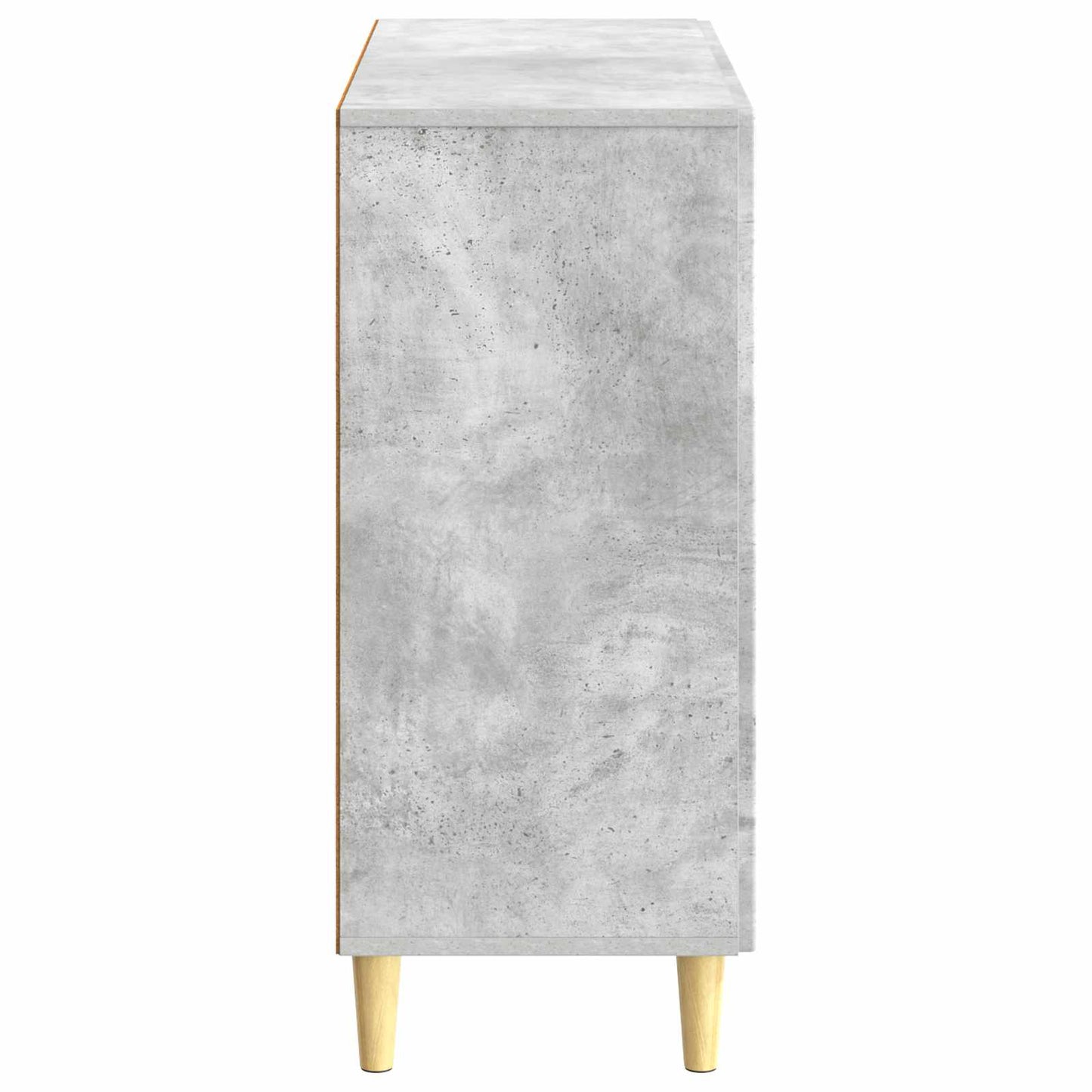 Sideboard Concrete Grey 89 x 34.5 x 80 cm Engineered Wood