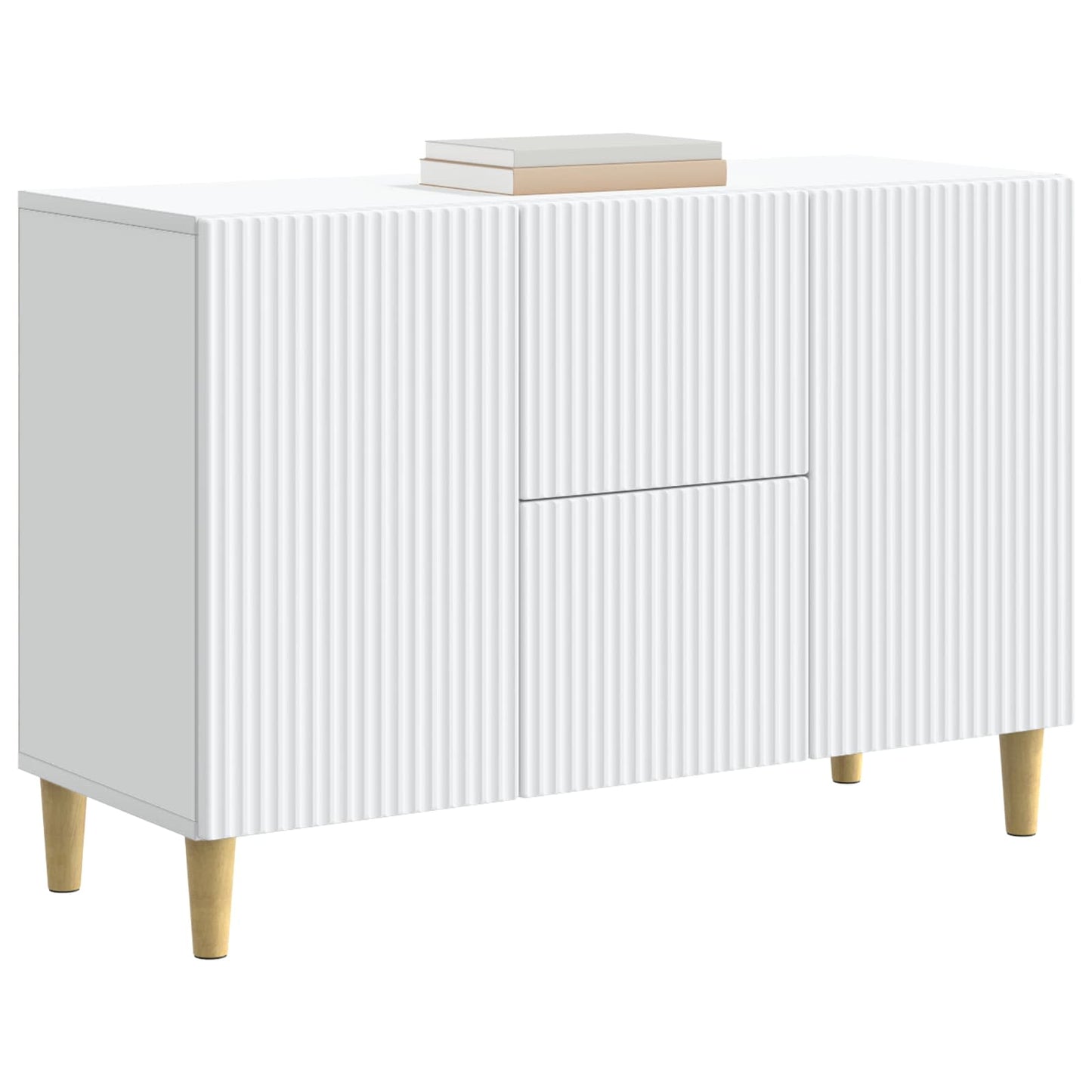 Sideboard White 89 x 34.5 x 60 cm Engineered Wood