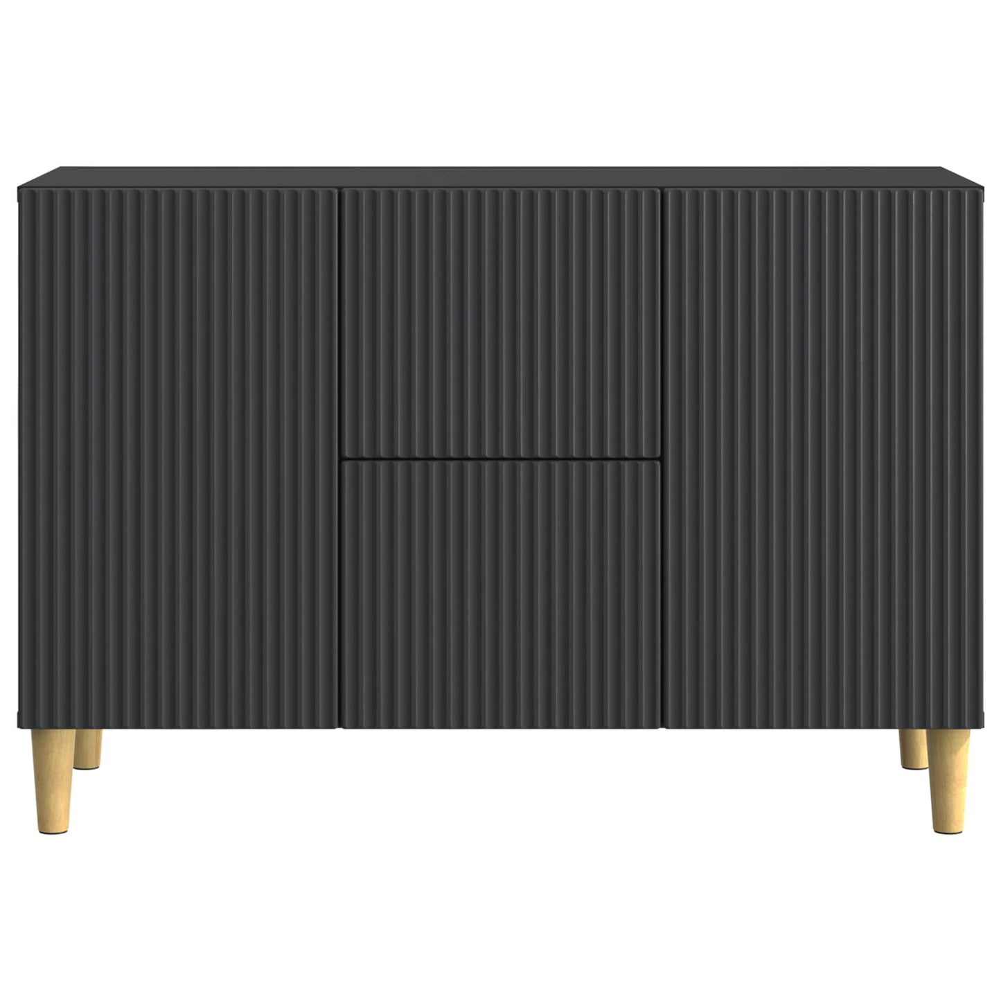 Sideboard Black 89 x 34.5 x 60 cm Engineered Wood