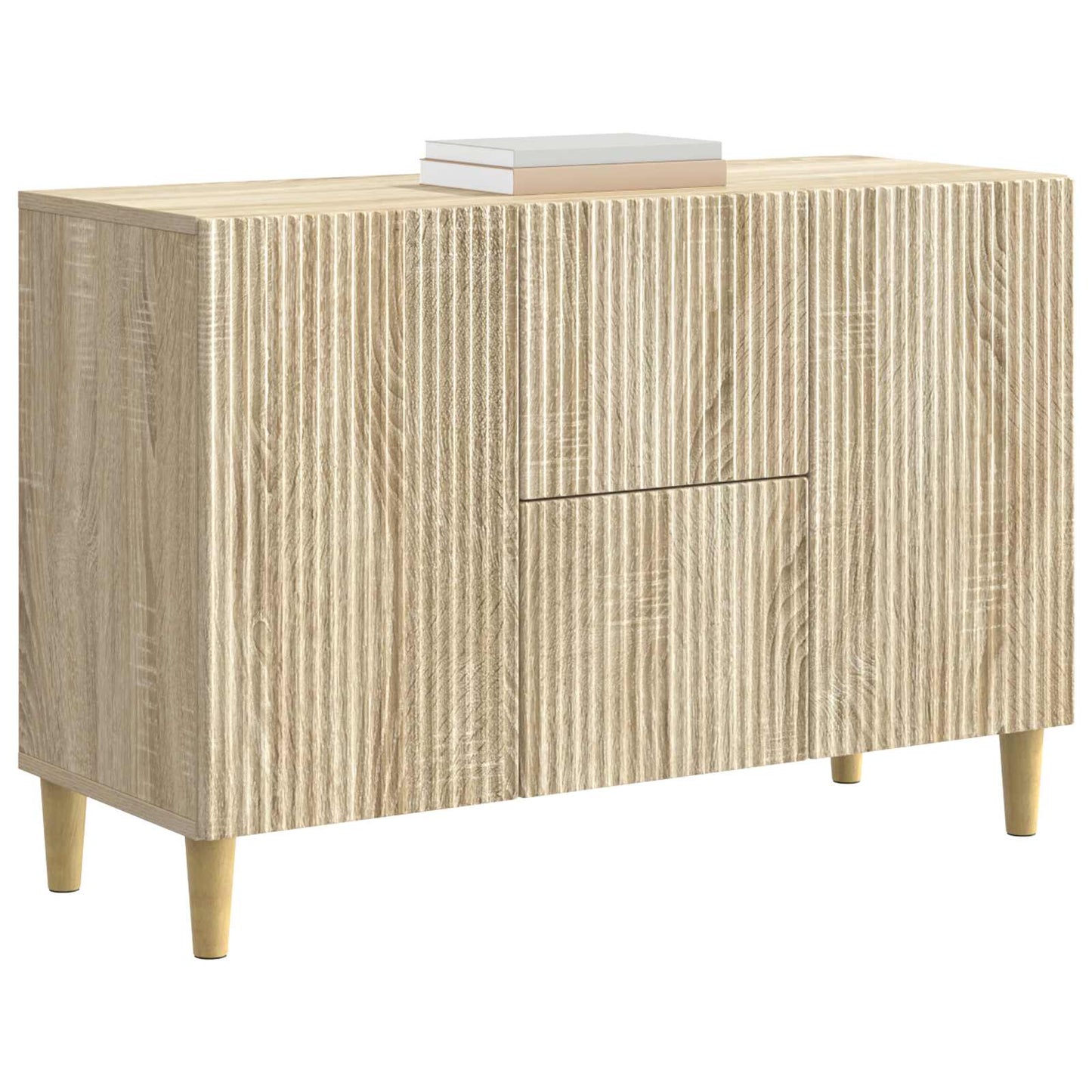 Sideboard Sonoma Oak 89 x 34.5 x 60 cm Engineered Wood