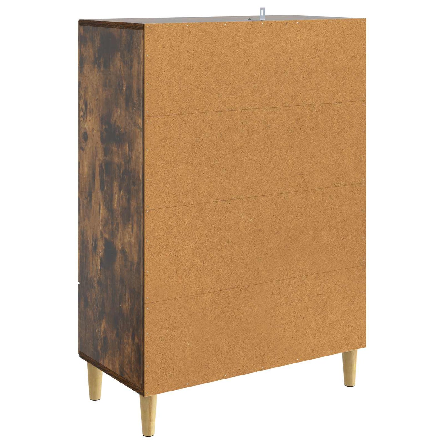 Sideboard Smoked Oak 66 x 34.5 x 95 cm Engineered Wood