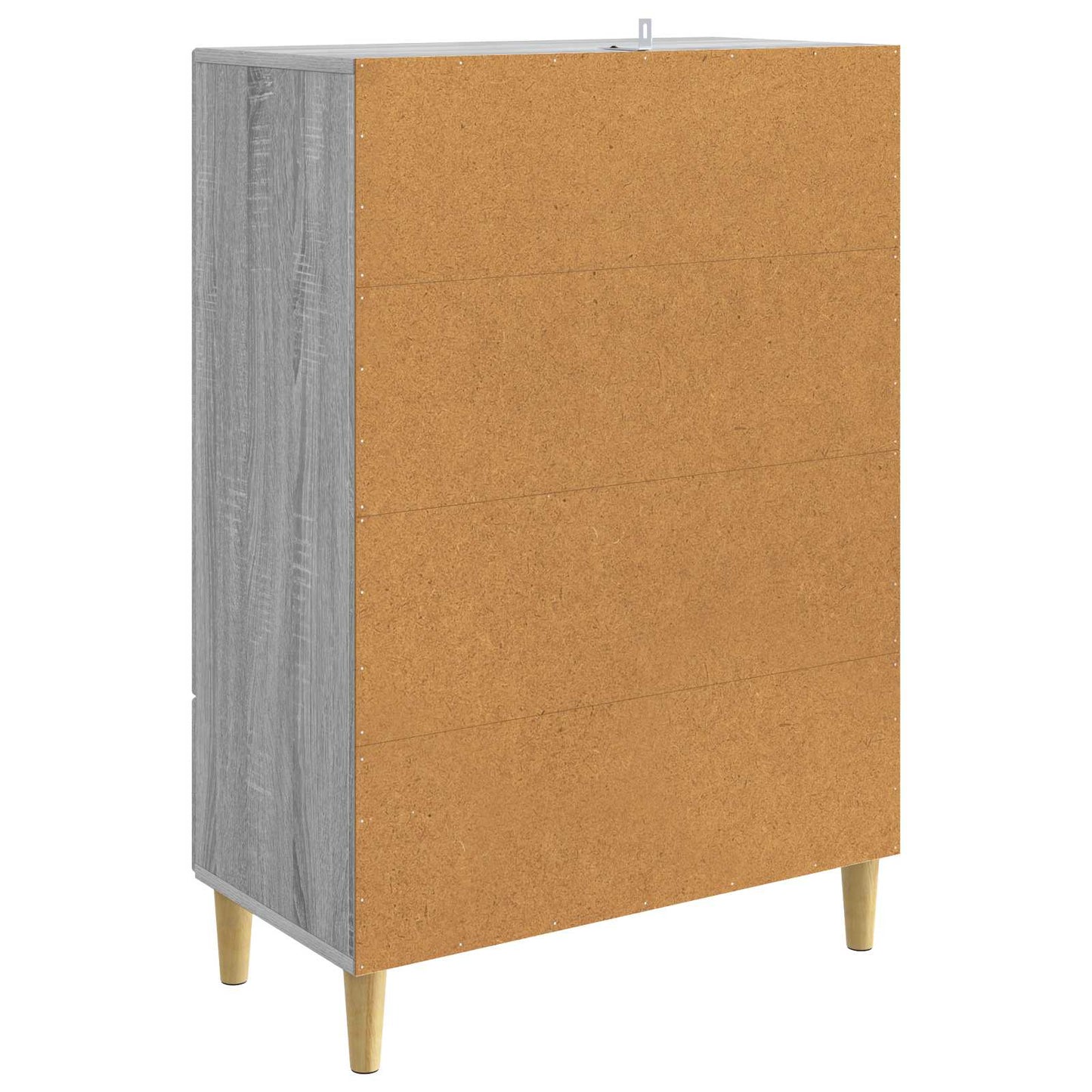 Sideboard Grey Sonoma 66 x 34.5 x 95 cm Engineered Wood