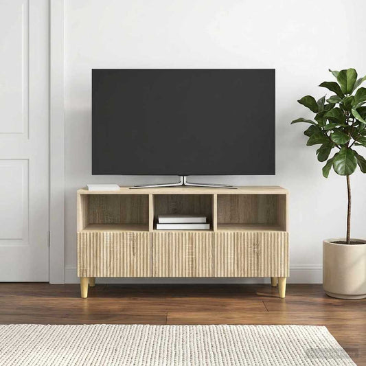 TV Cabinet 102 x 34.5 x 50 cm Sonoma Oak Engineered Wood