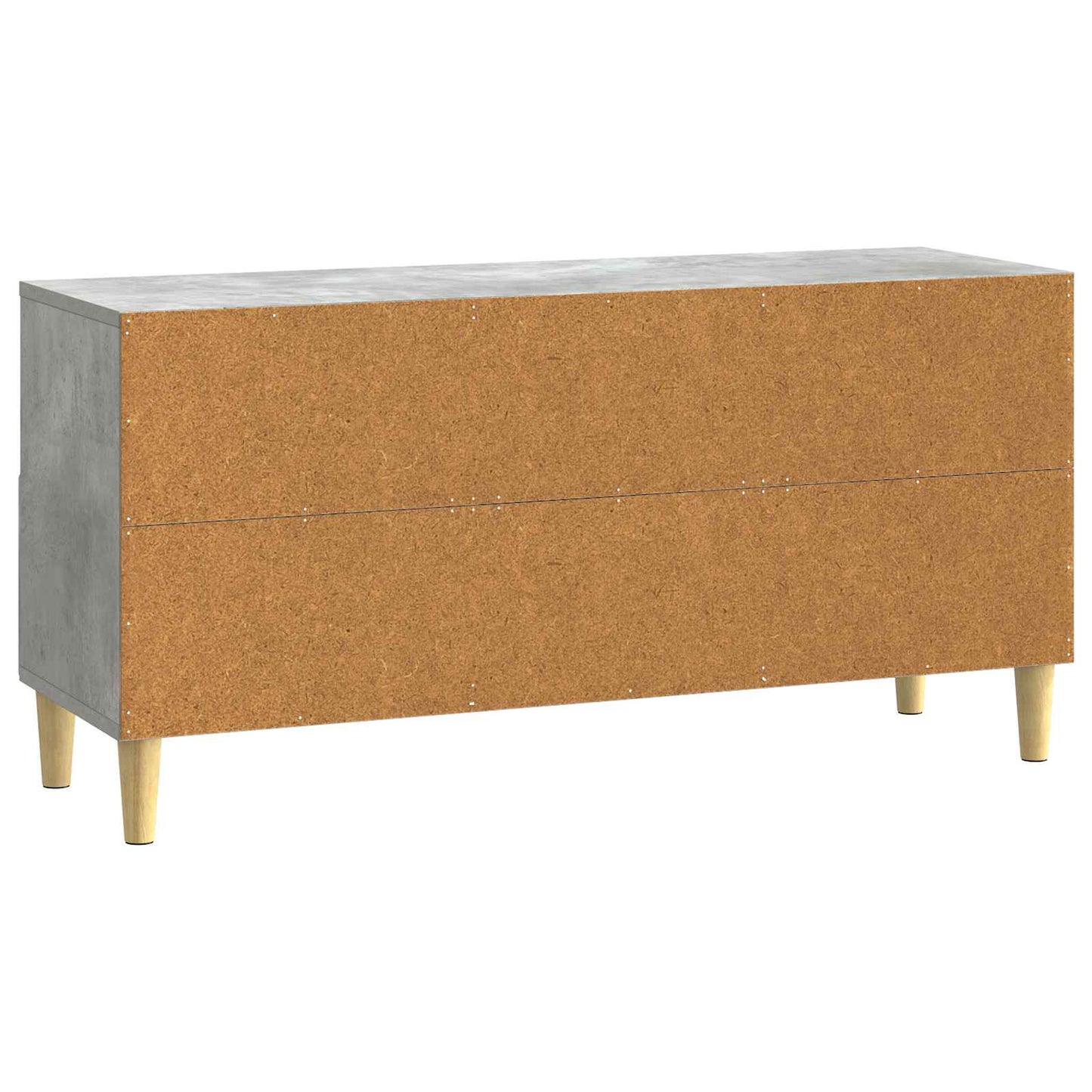 TV Cabinet Concrete Grey 102 x 34.5 x 50 cm Engineered Wood
