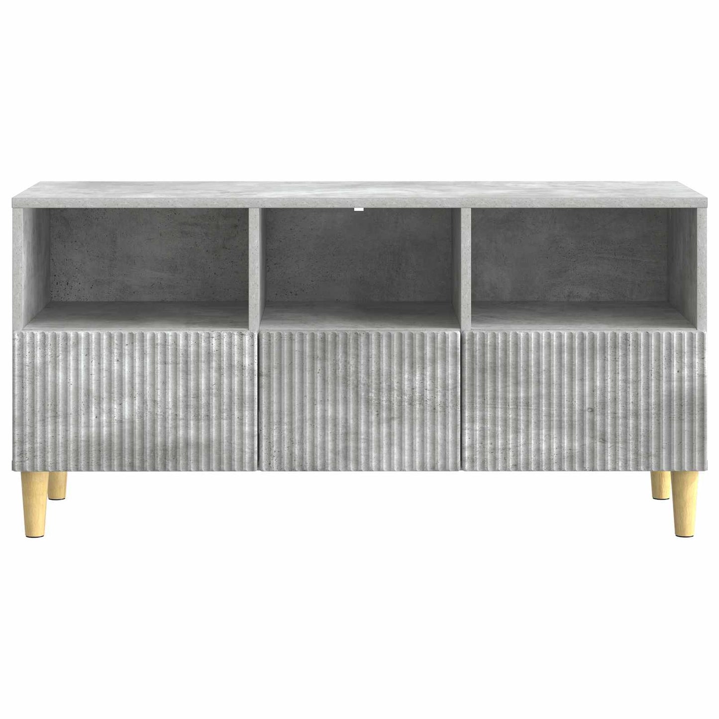 TV Cabinet Concrete Grey 102 x 34.5 x 50 cm Engineered Wood