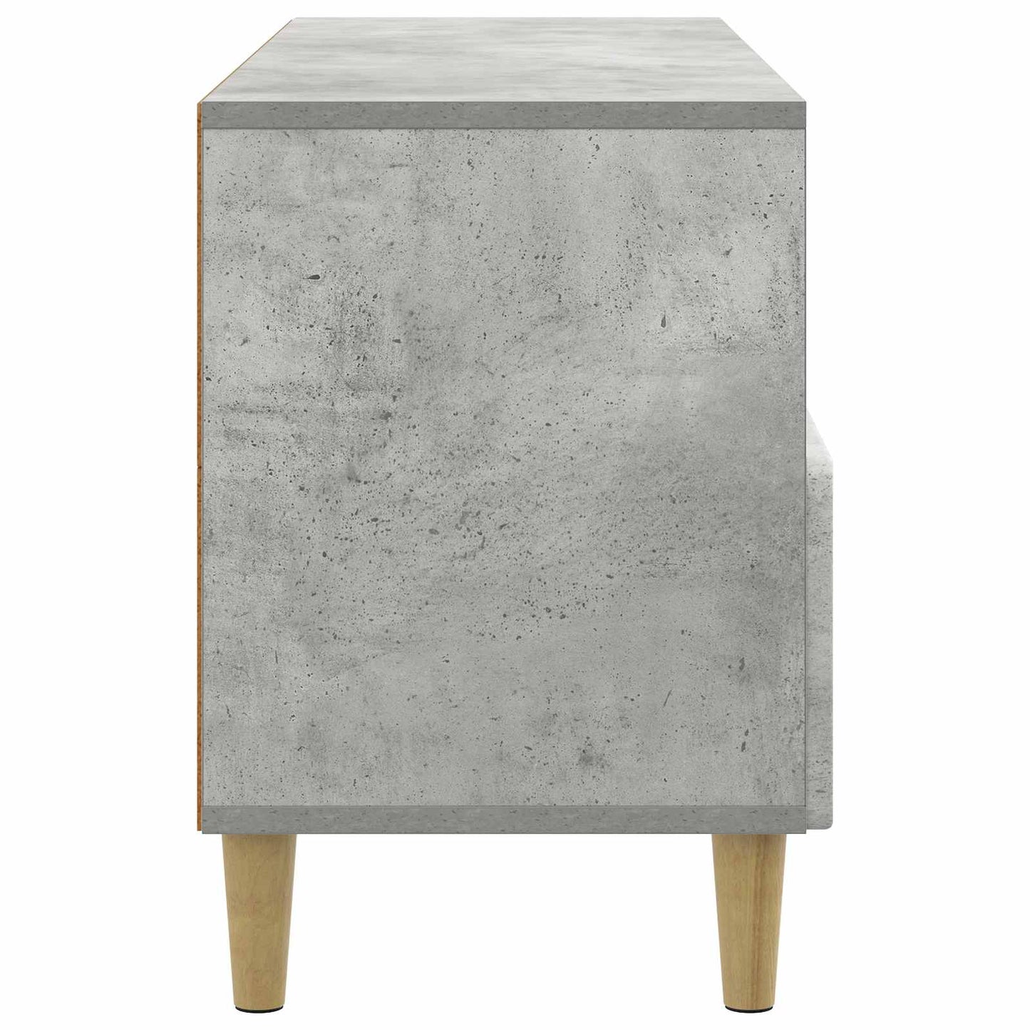 TV Cabinet Concrete Grey 102 x 34.5 x 50 cm Engineered Wood