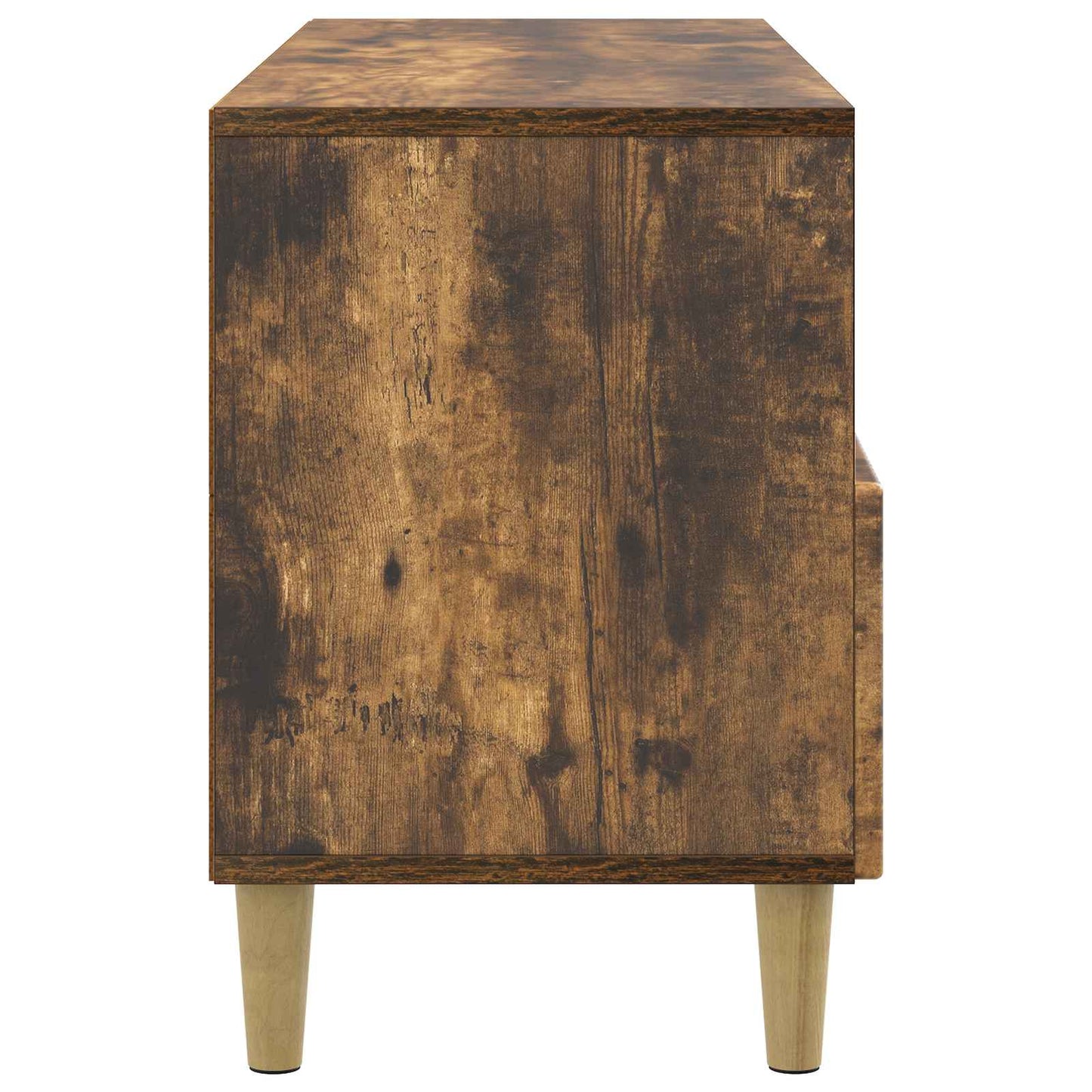 TV Cabinet 102 x 34.5 x 50 cm Smoked Oak Engineered Wood