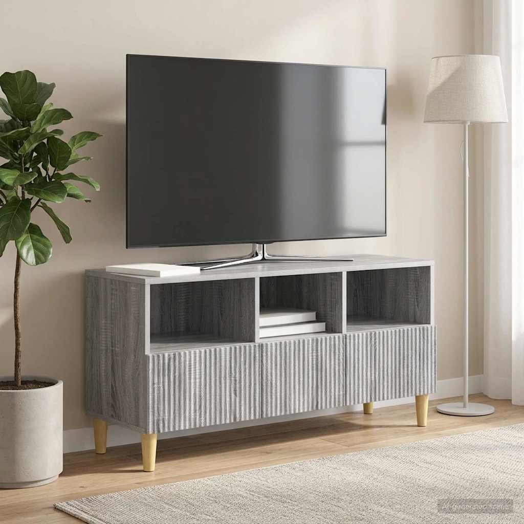TV Cabinet Grey Sonoma 102 x 34.5 x 50 cm Engineered Wood