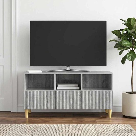 TV Cabinet 102 x 34.5 x 50 cm Grey Sonoma Engineered Wood