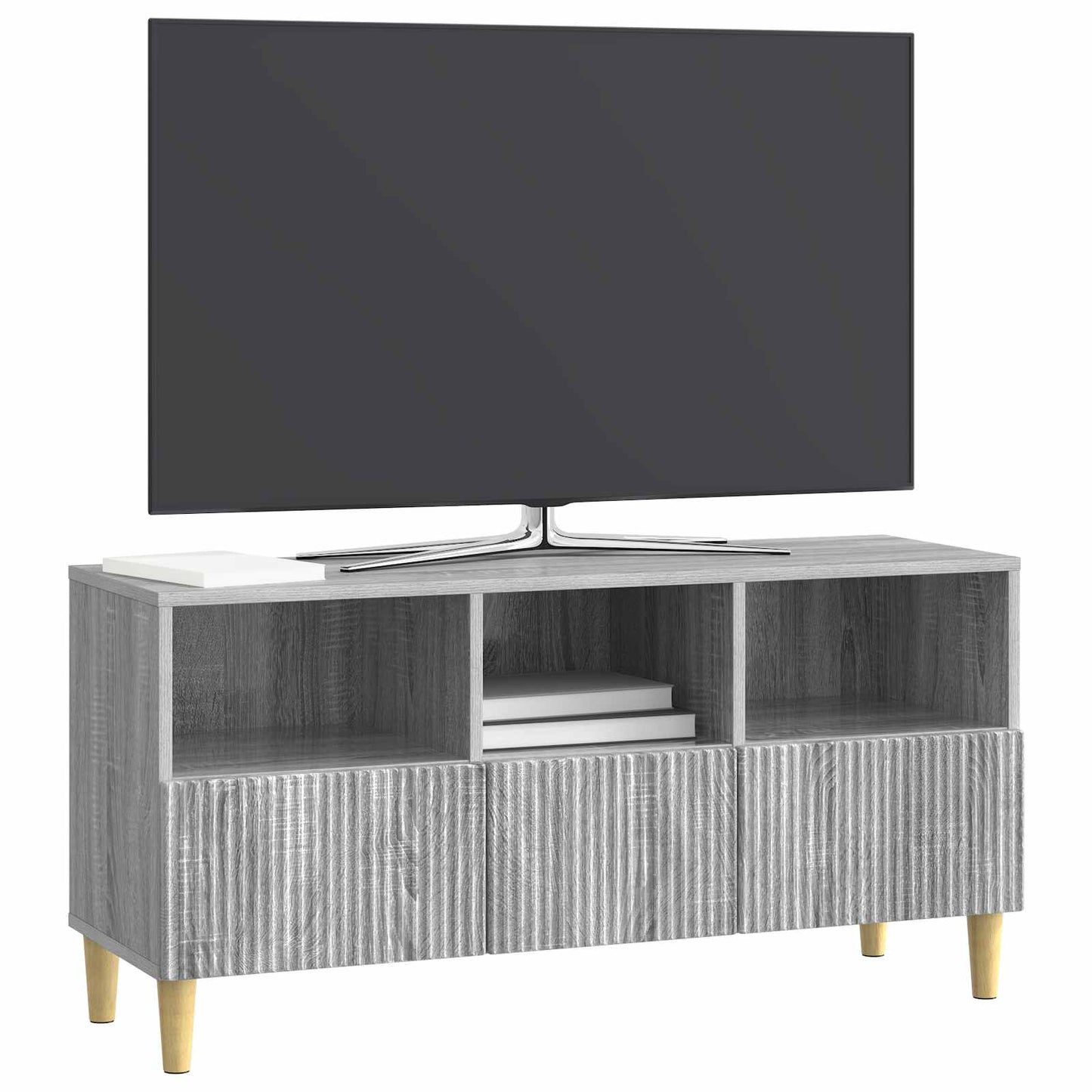 TV Cabinet 102 x 34.5 x 50 cm Grey Sonoma Engineered Wood