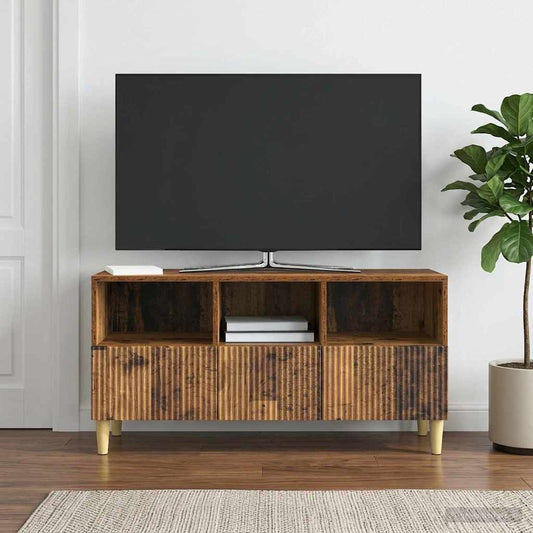 TV Cabinet 102 x 34.5 x 50 cm Old Wood Engineered Wood