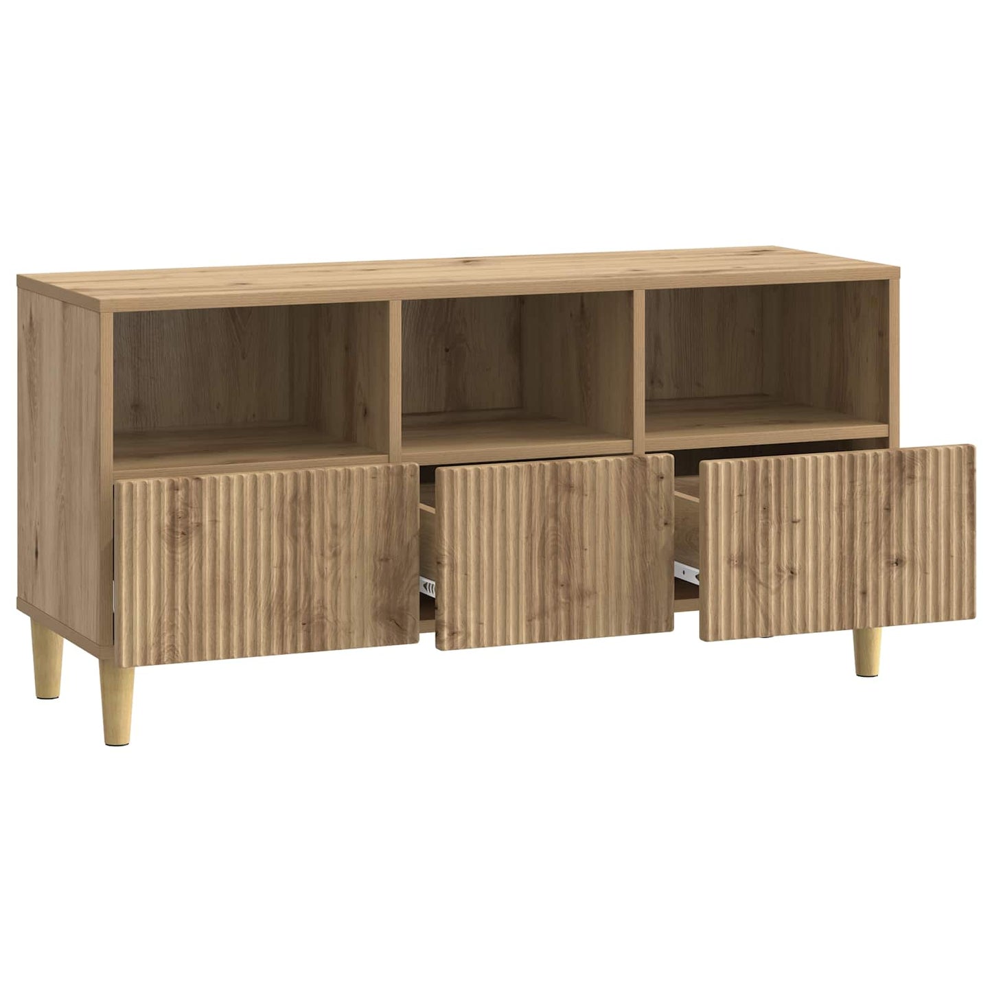 TV Cabinet Artisan Oak 102 x 34.5 x 50 cm Engineered Wood