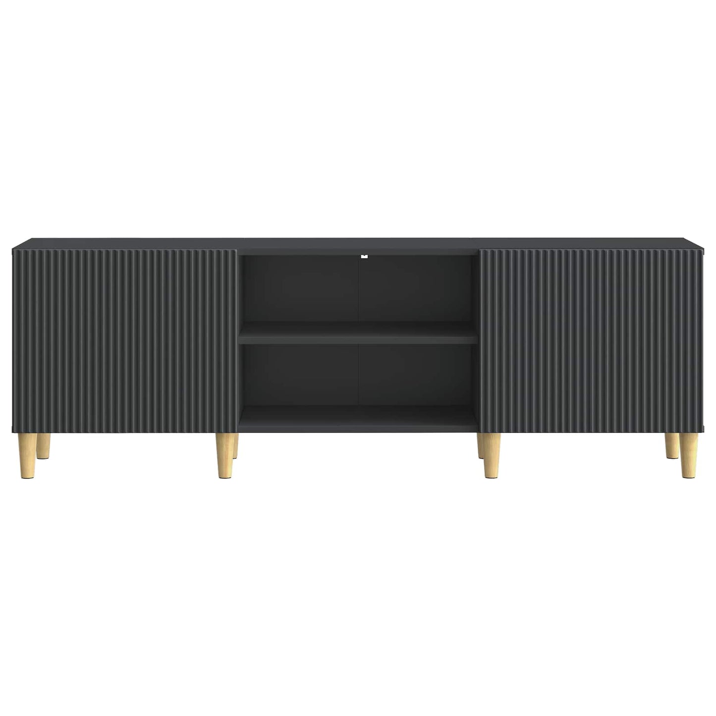 TV Cabinet Black 150 x 31 x 50 cm Engineered Wood