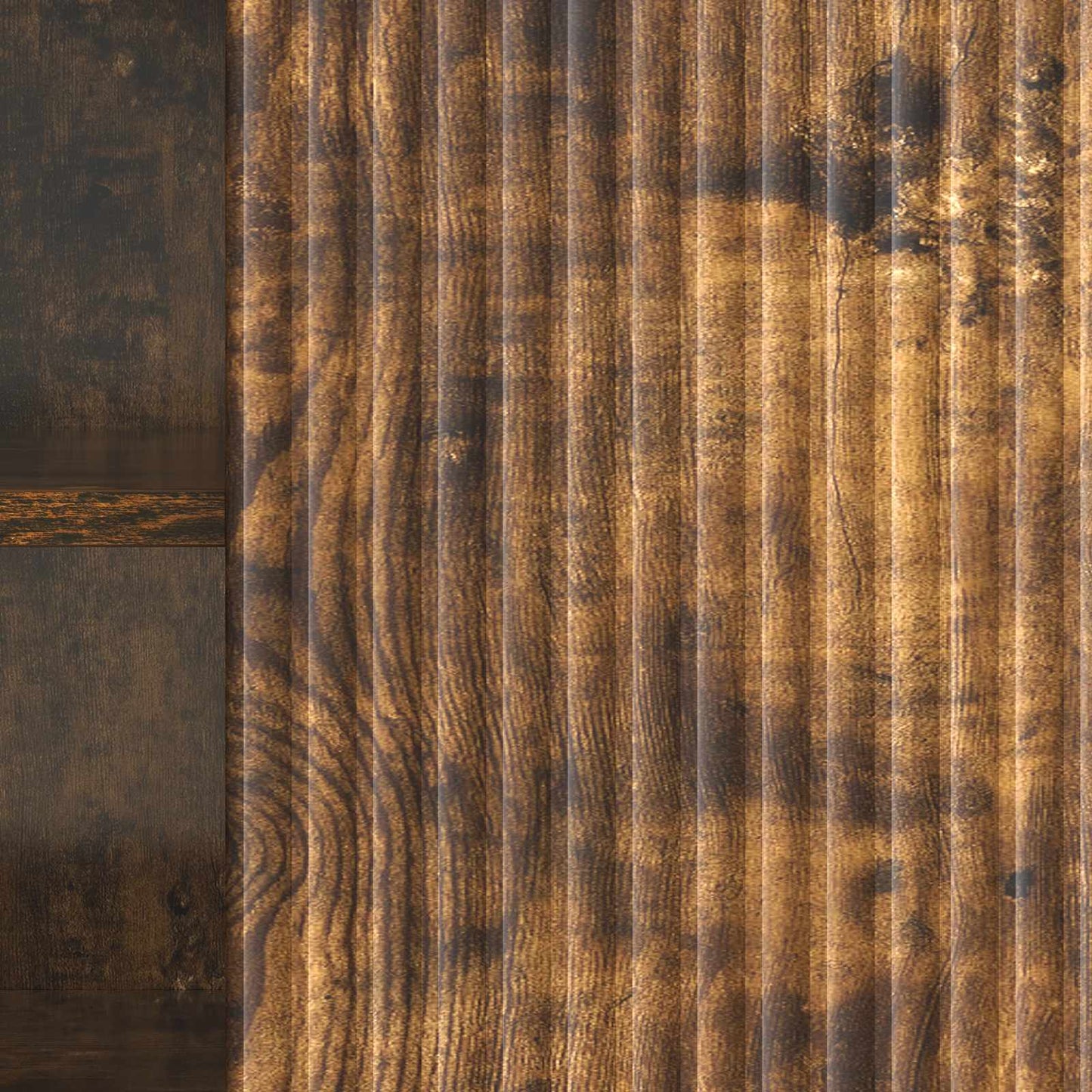 TV Cabinet Smoked Oak 150 x 31 x 50 cm Engineered Wood