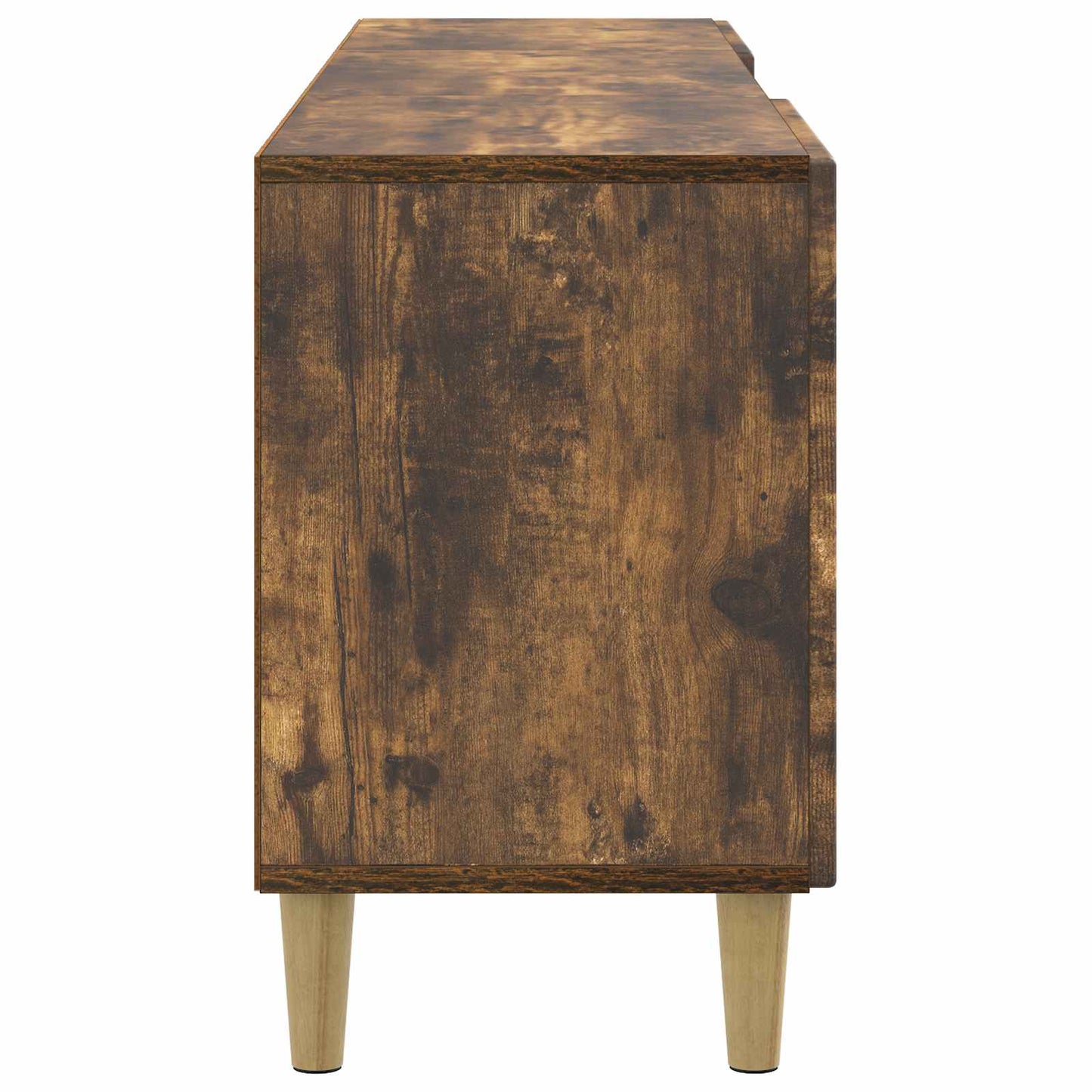 TV Cabinet Smoked Oak 150 x 31 x 50 cm Engineered Wood