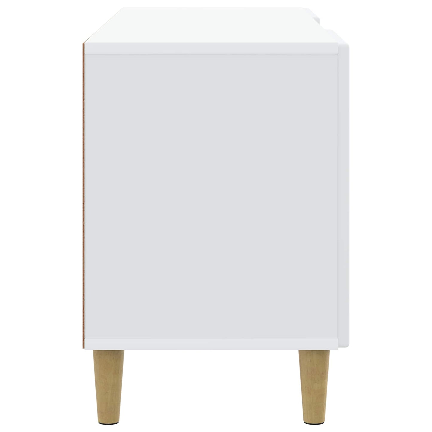 TV Cabinet White 102 x 34.5 x 50 cm Engineered Wood