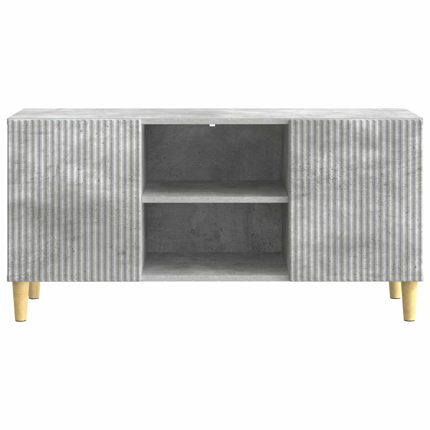 TV Cabinet Concrete Grey 102 x 34.5 x 50 cm Engineered Wood
