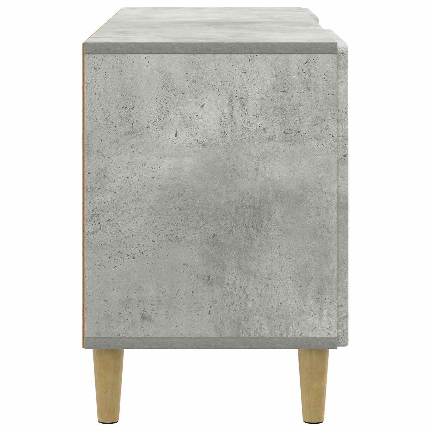 TV Cabinet Concrete Grey 102 x 34.5 x 50 cm Engineered Wood