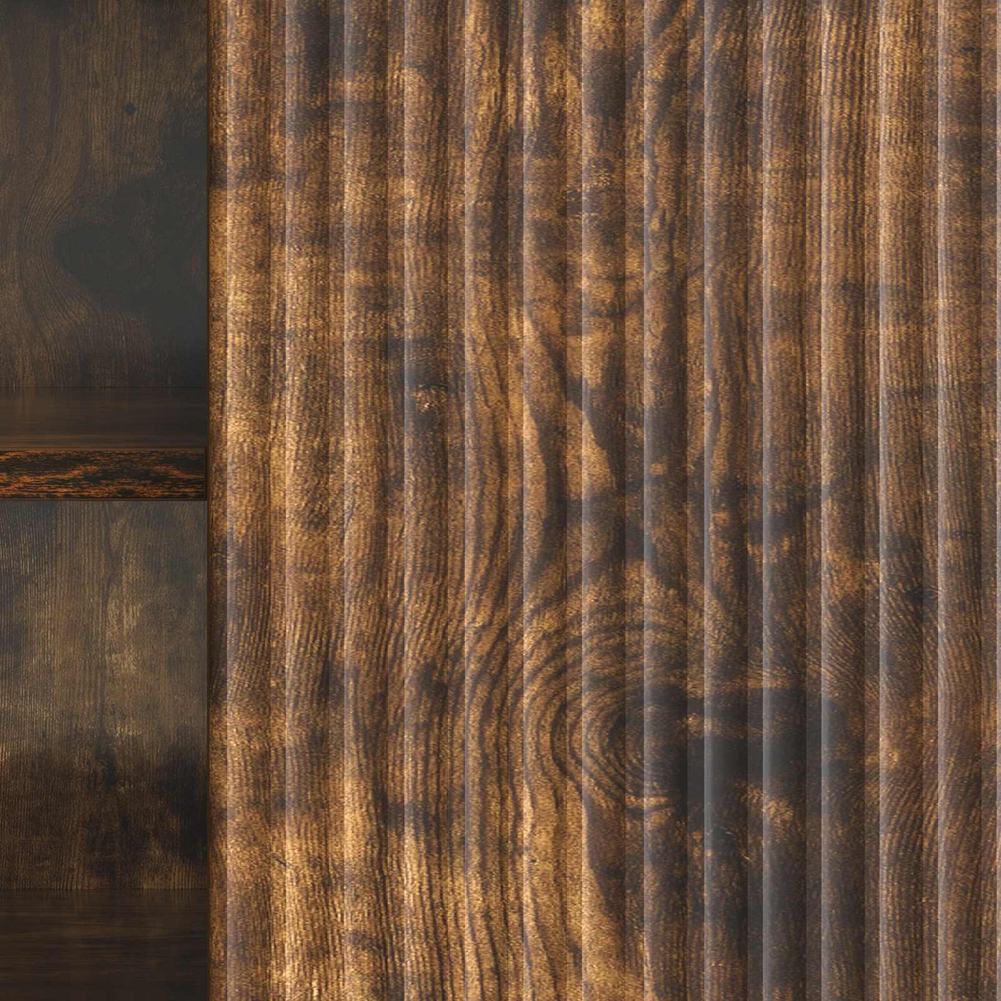 TV Cabinet Smoked Oak 102 x 34.5 x 50 cm Engineered Wood